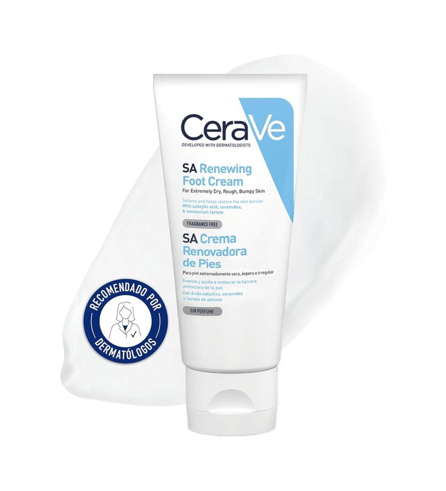 CeraVe SA Renewing Foot Renewing Care Cream 88 ML - Teeth Whitening Foam