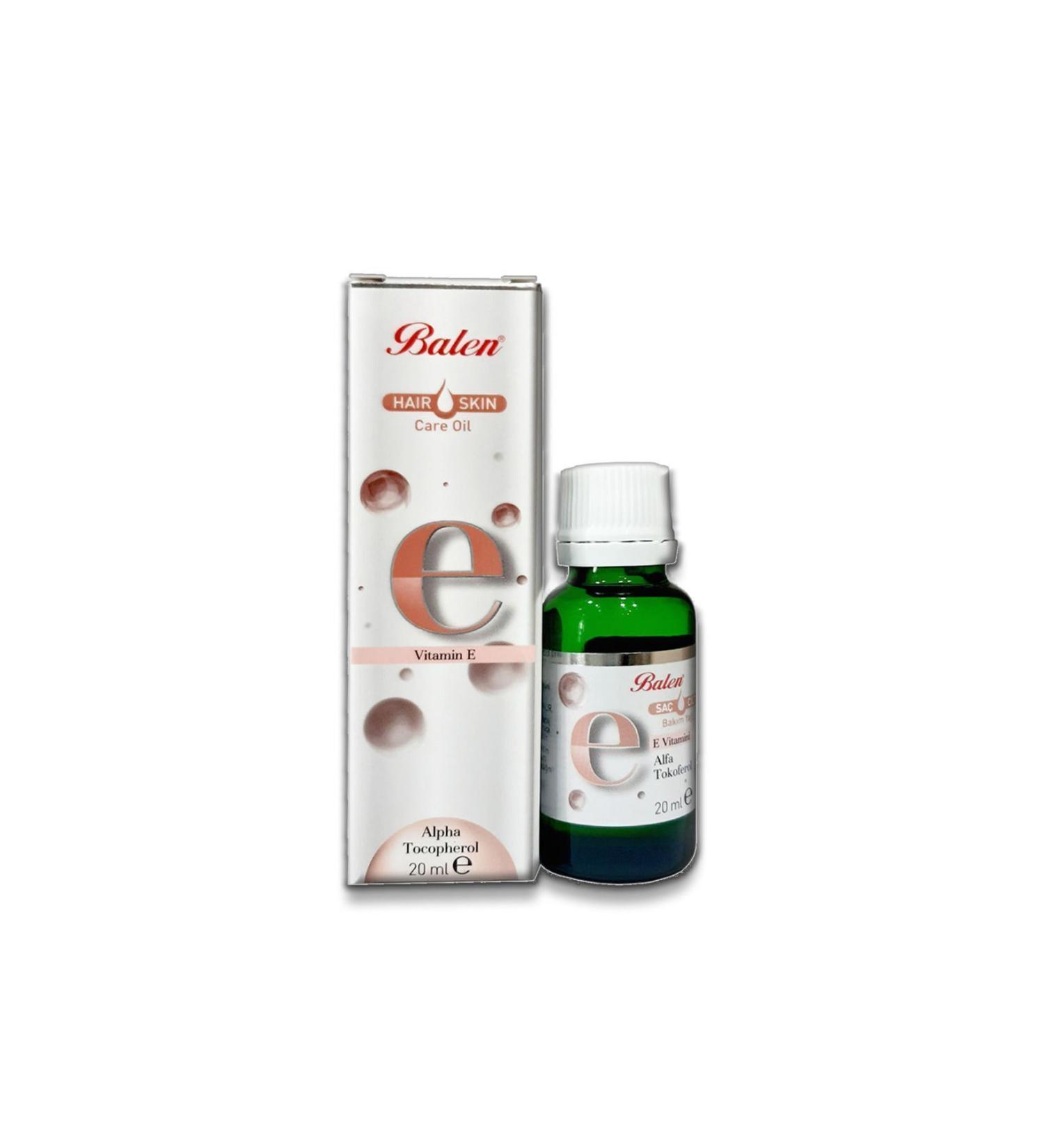 Balen Vitamin E Hair Skin Care Oil 20 ml