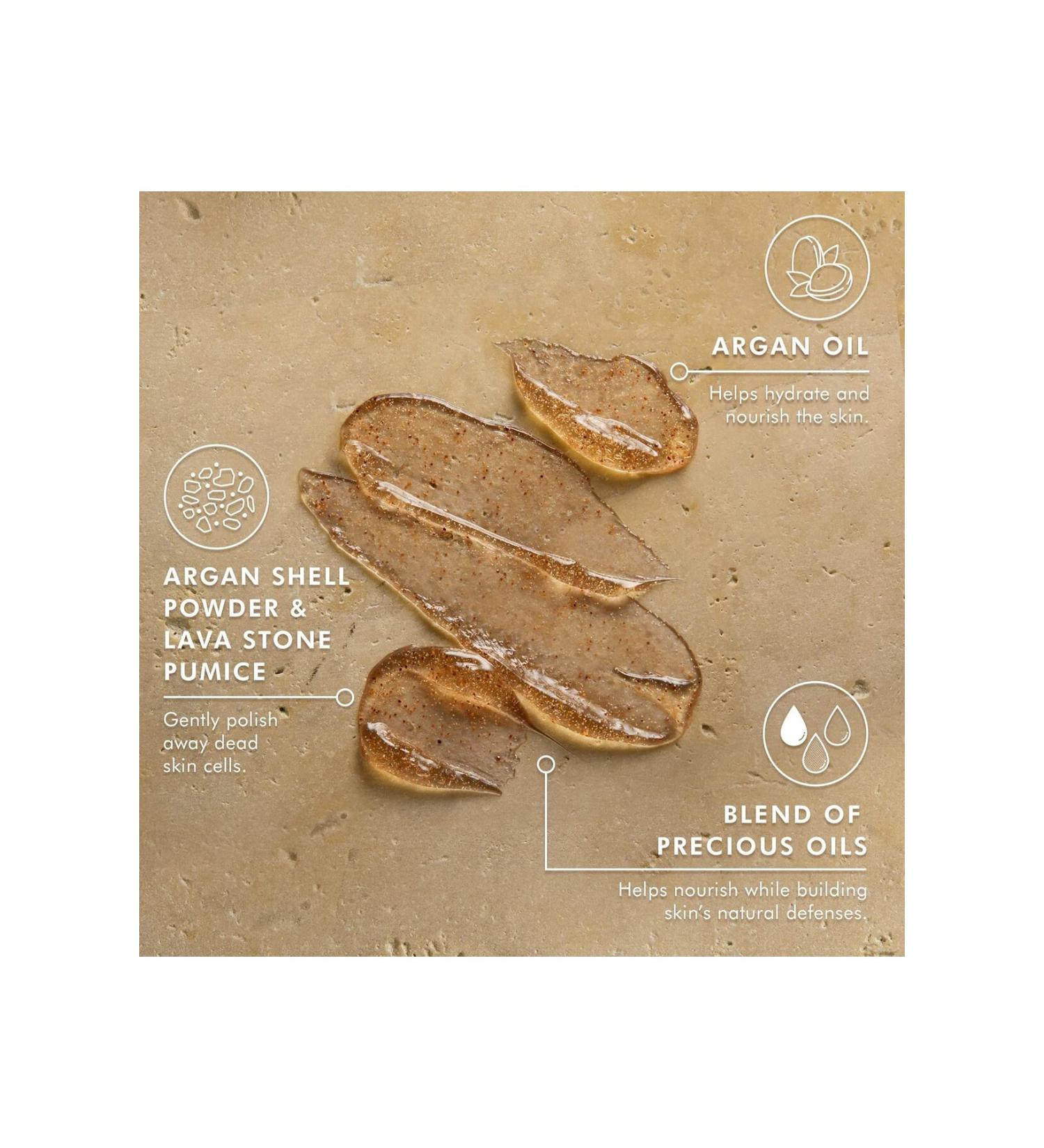 Moroccanoil Softening Shine Body Gel: Body Polishing Scrub 6.7fl.oz. 28BEAUTYSECRETS