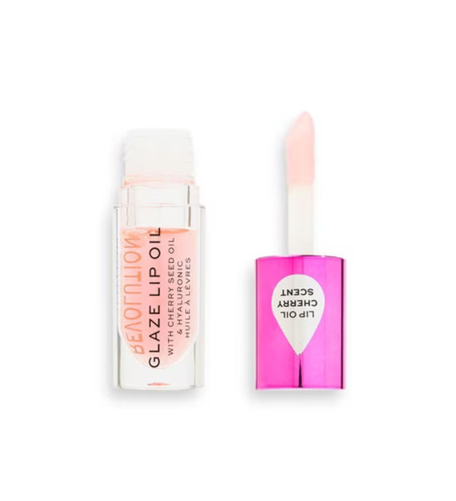 Revolution Glaze Glam Pink Lip Oil