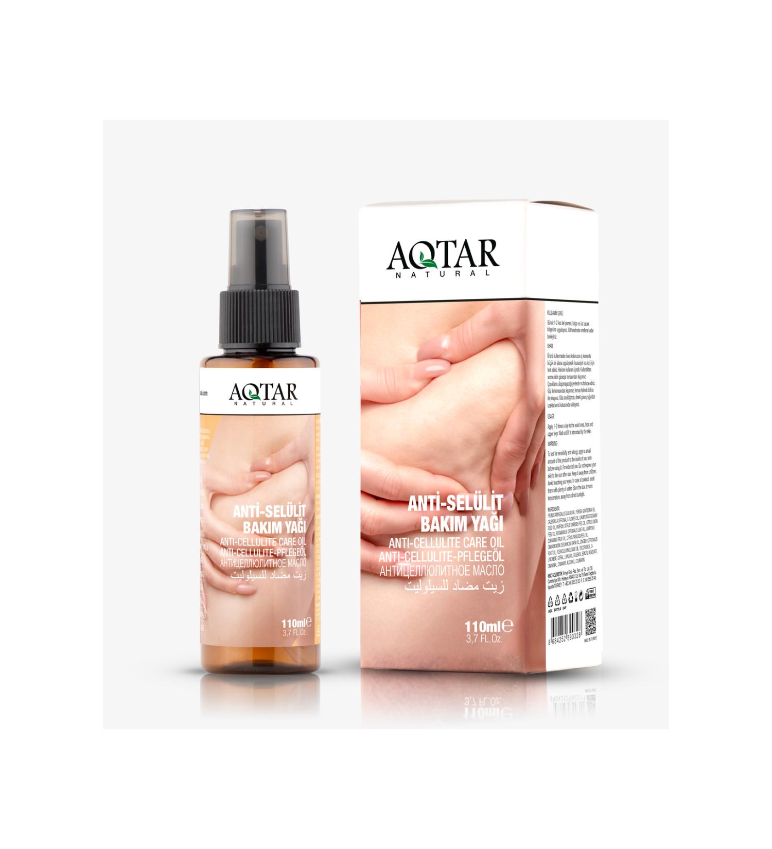 Aqtar Anti-Cellulite Care Oil 110 ML | Natural Care Oil