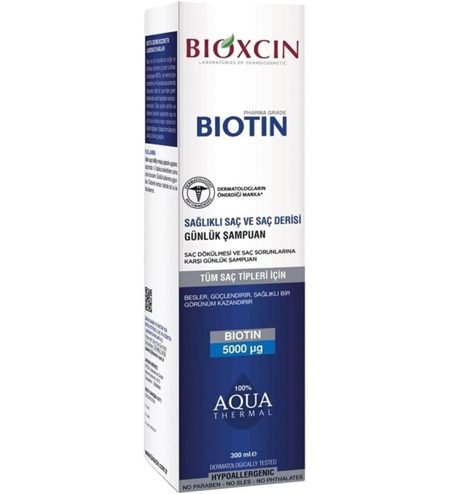 Bioxin Bioxcin Biotin Shampoo 300 Ml For All Hair Types (bxc101)