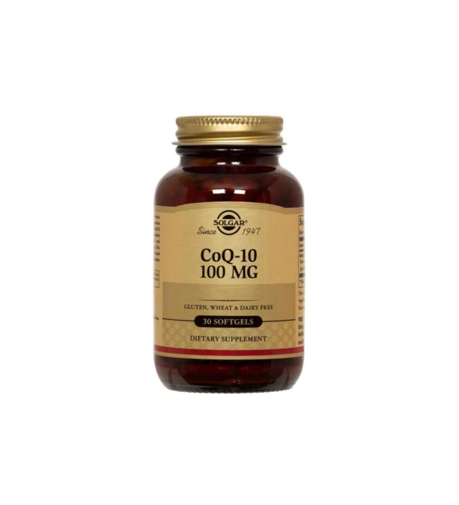Solgar Coenzyme Q10 100mg 30 Capsules