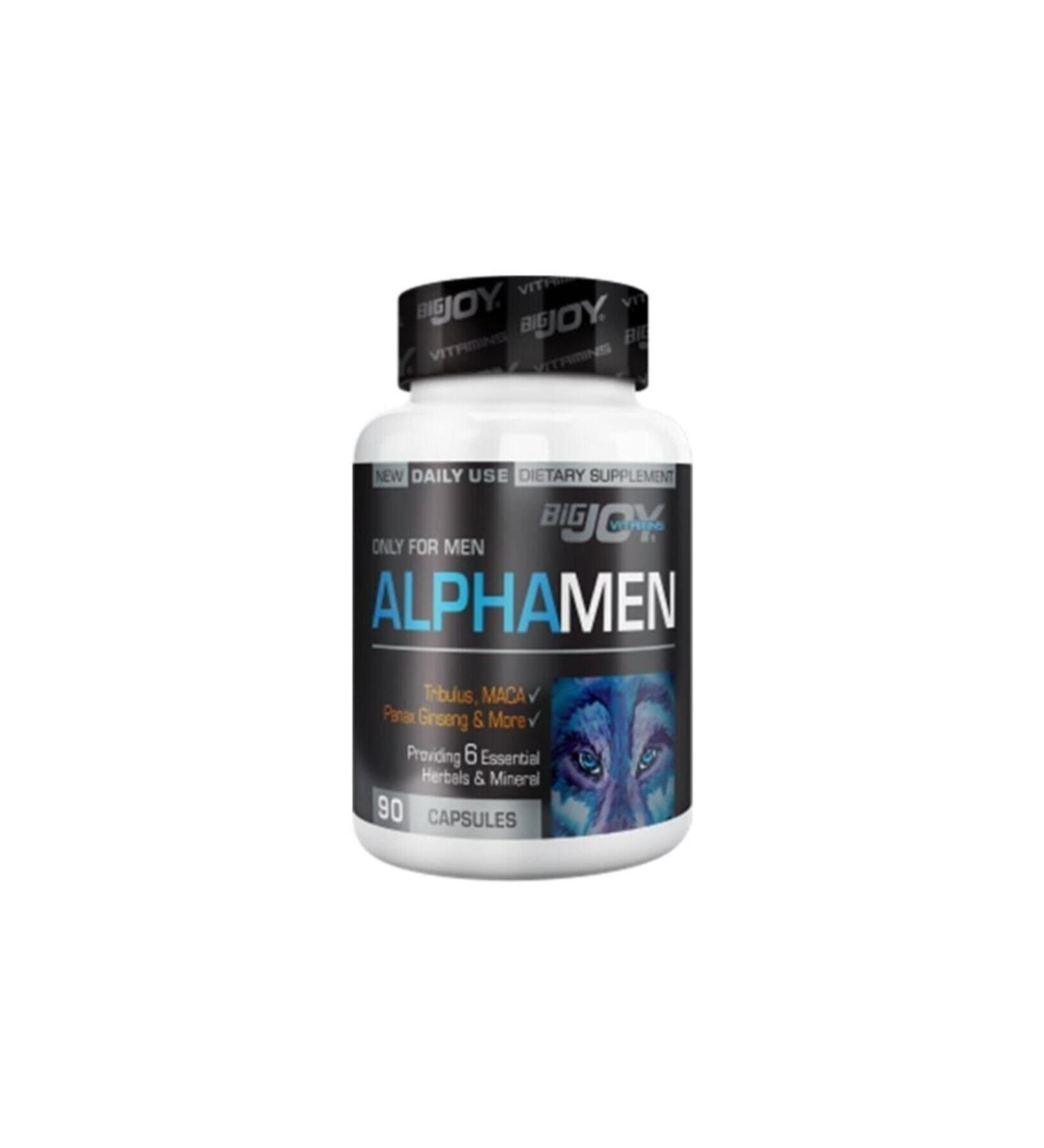 Bigjoy Sports Bigjoyvitamins Alphamen 90 Capsules