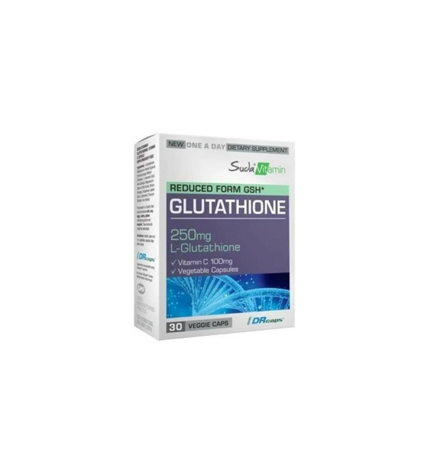 Vitamin in Water VITAMIN IN WATER GLUTATHIONE 250MG 30 CAPSULES