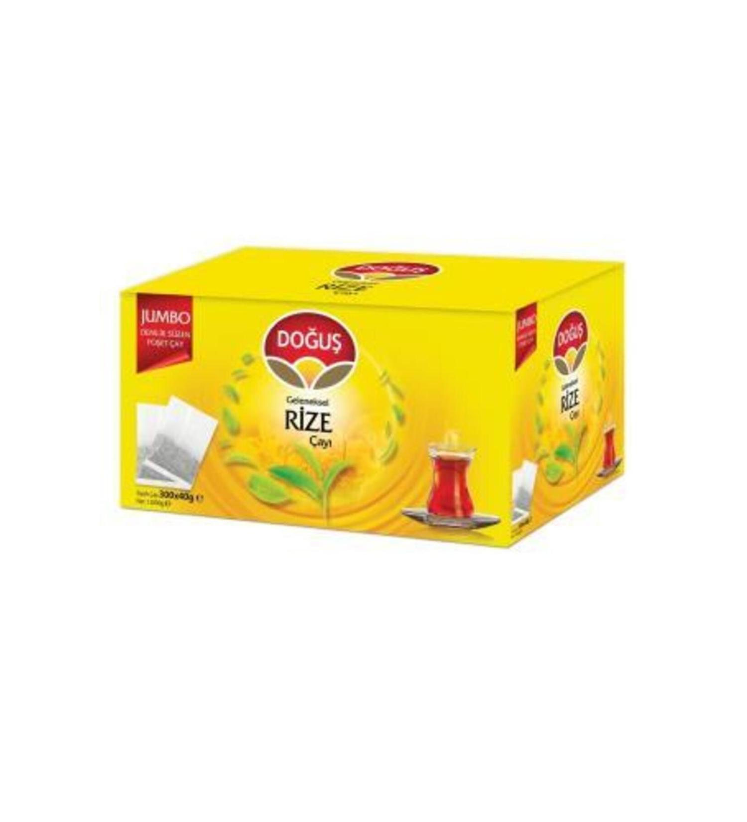 Dogus Rize Teapot Tea Bag 40grx300 Pieces (12000GR)