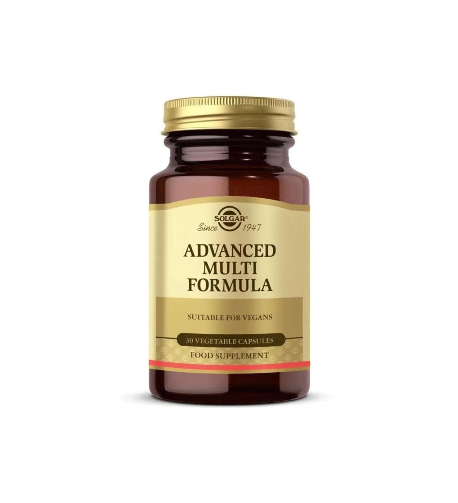 Solgar Advanced Multi Formula 30 Capsules
