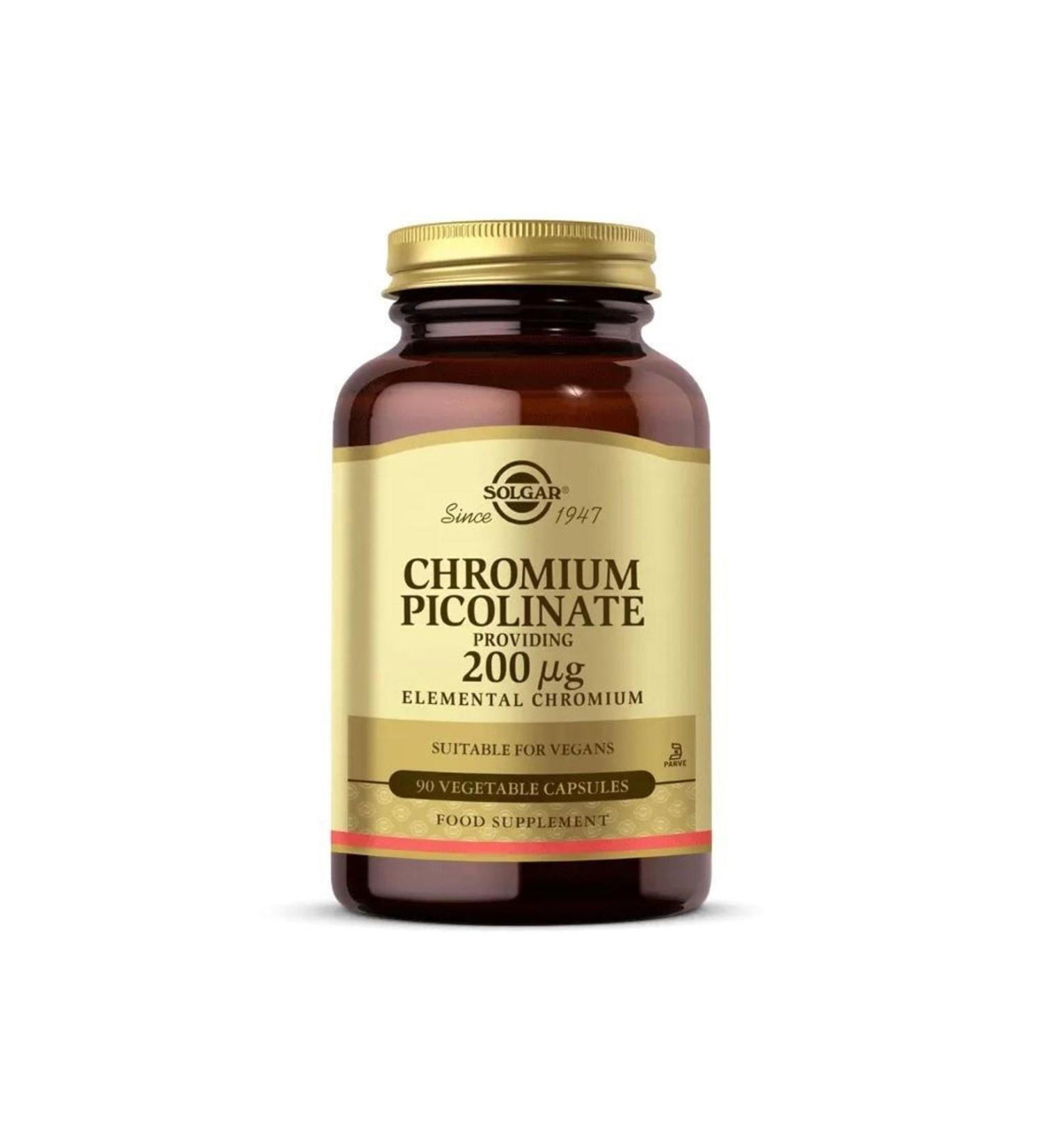 Solgar Chromium Picolinate 90 Capsules