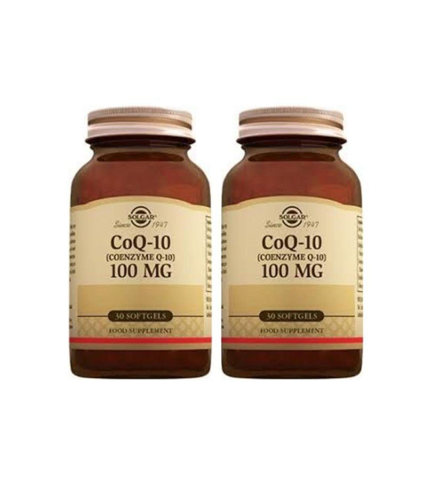 Solgar Coenzyme Q-10 100 Mg 30 Softgel 2 Pieces