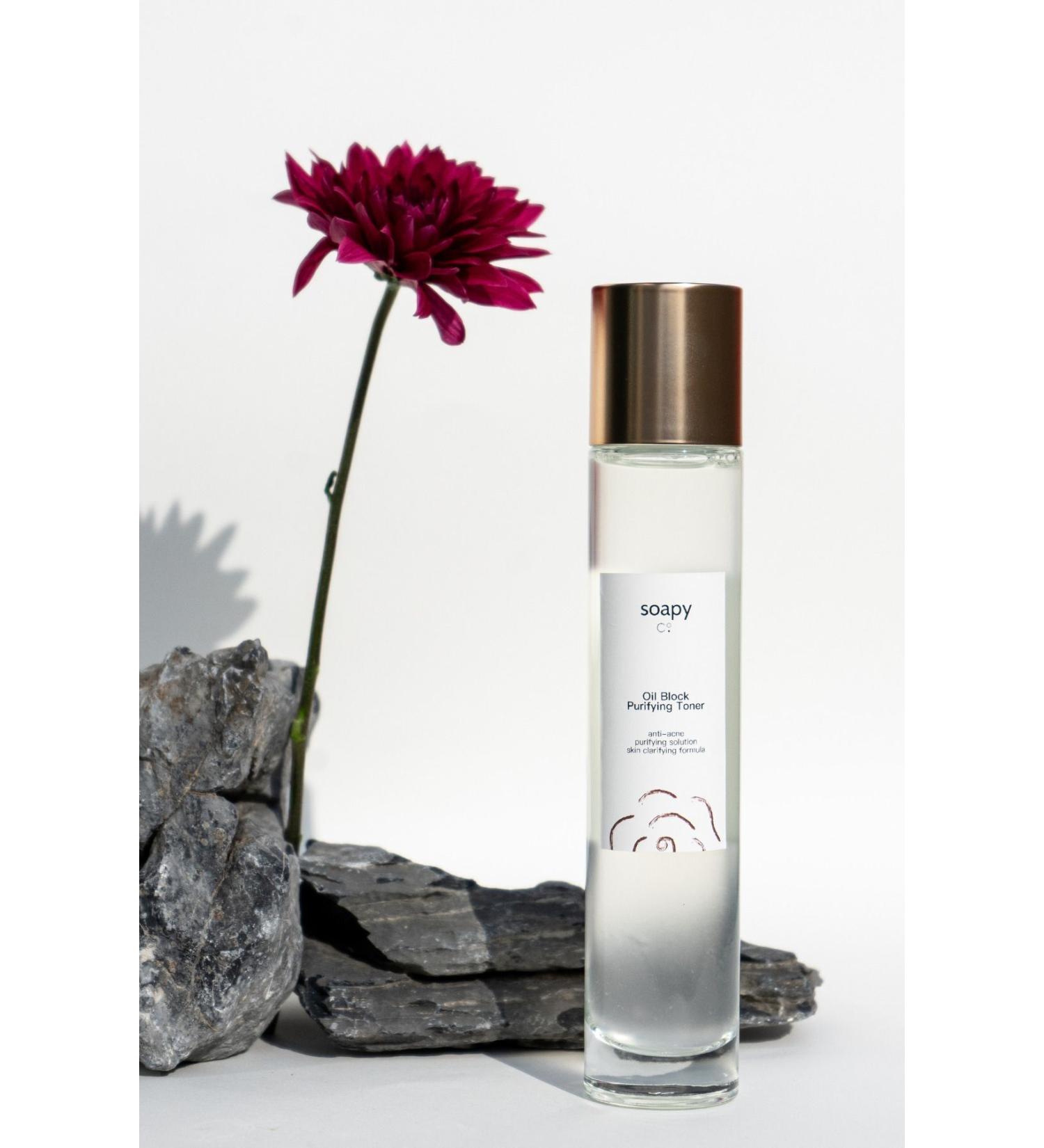 Soapy Co Oil Block Purifying Tonic - 1% Salicylic Acid - Acne and Pimple Prone Skin 120 ml