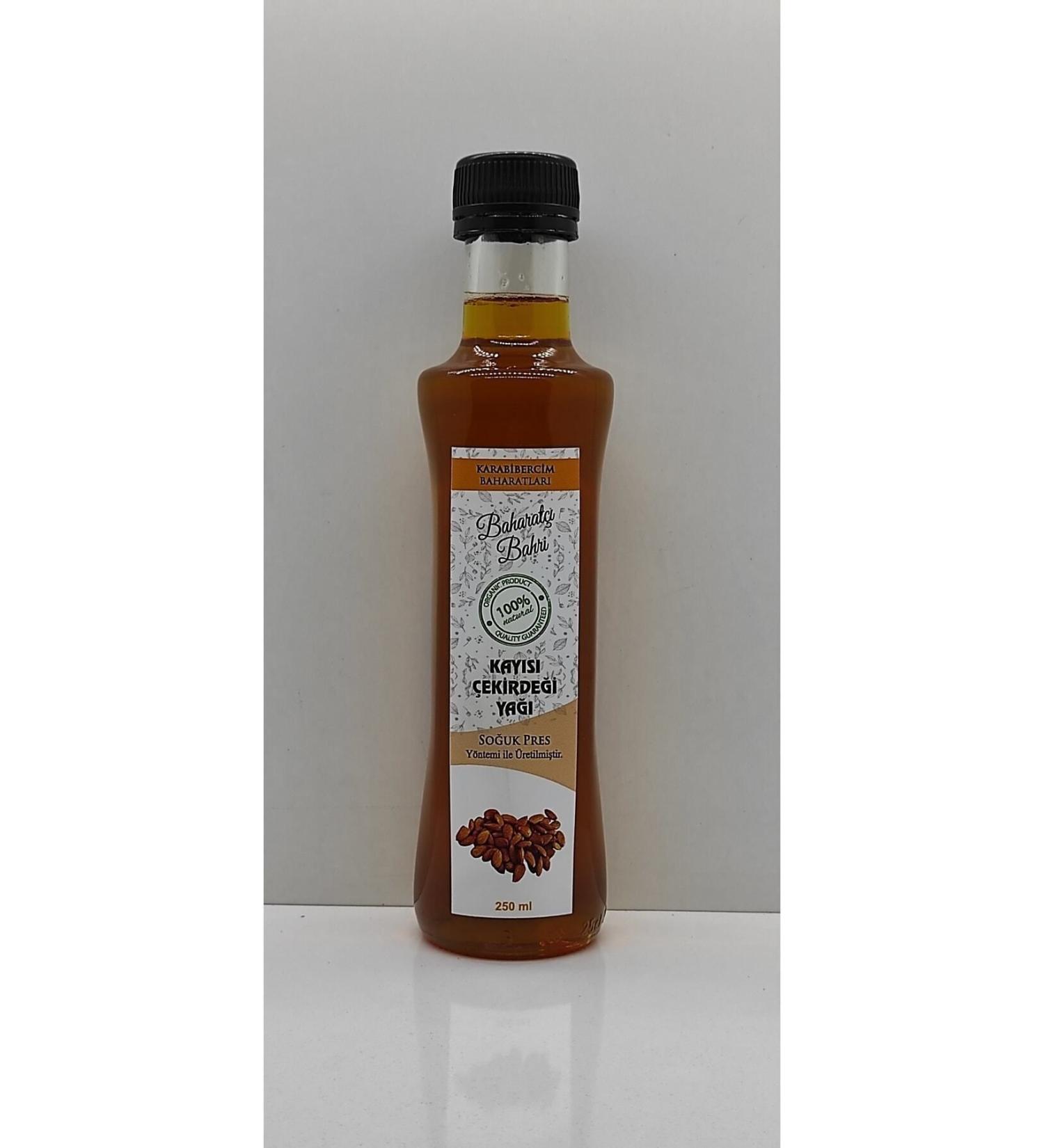 bibercim spice maker bahri Cold Press Apricot Kernel Oil 250 ml