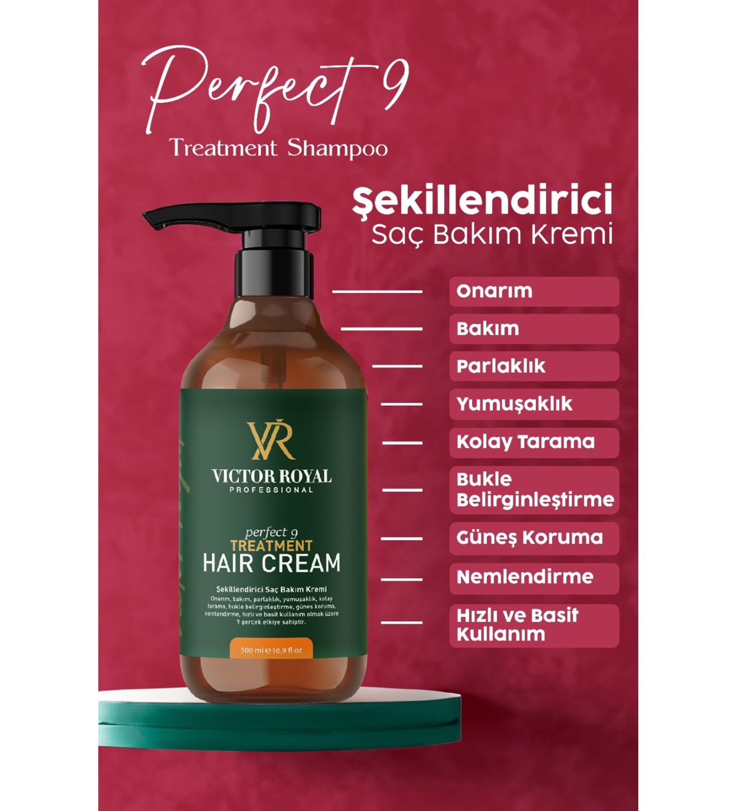 Victor Royal Curl Defining Leave-In Conditioner For Curly And Wavy Hair 500 Ml. 8684415818188 - Buy Online on GoSupps.com