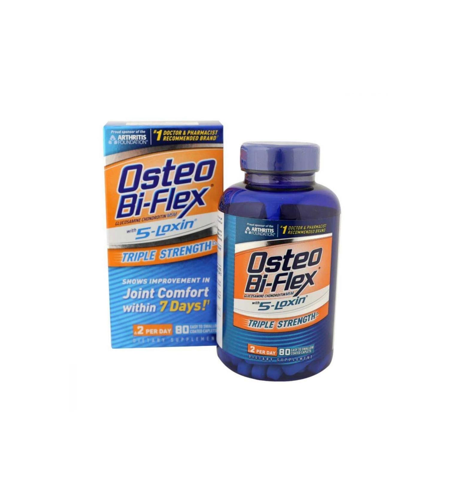 Osteo Bi-Flex OsteoBi-Flex 5-Loxin Adv 80 Tablets - Buy Online on GoSupps.com