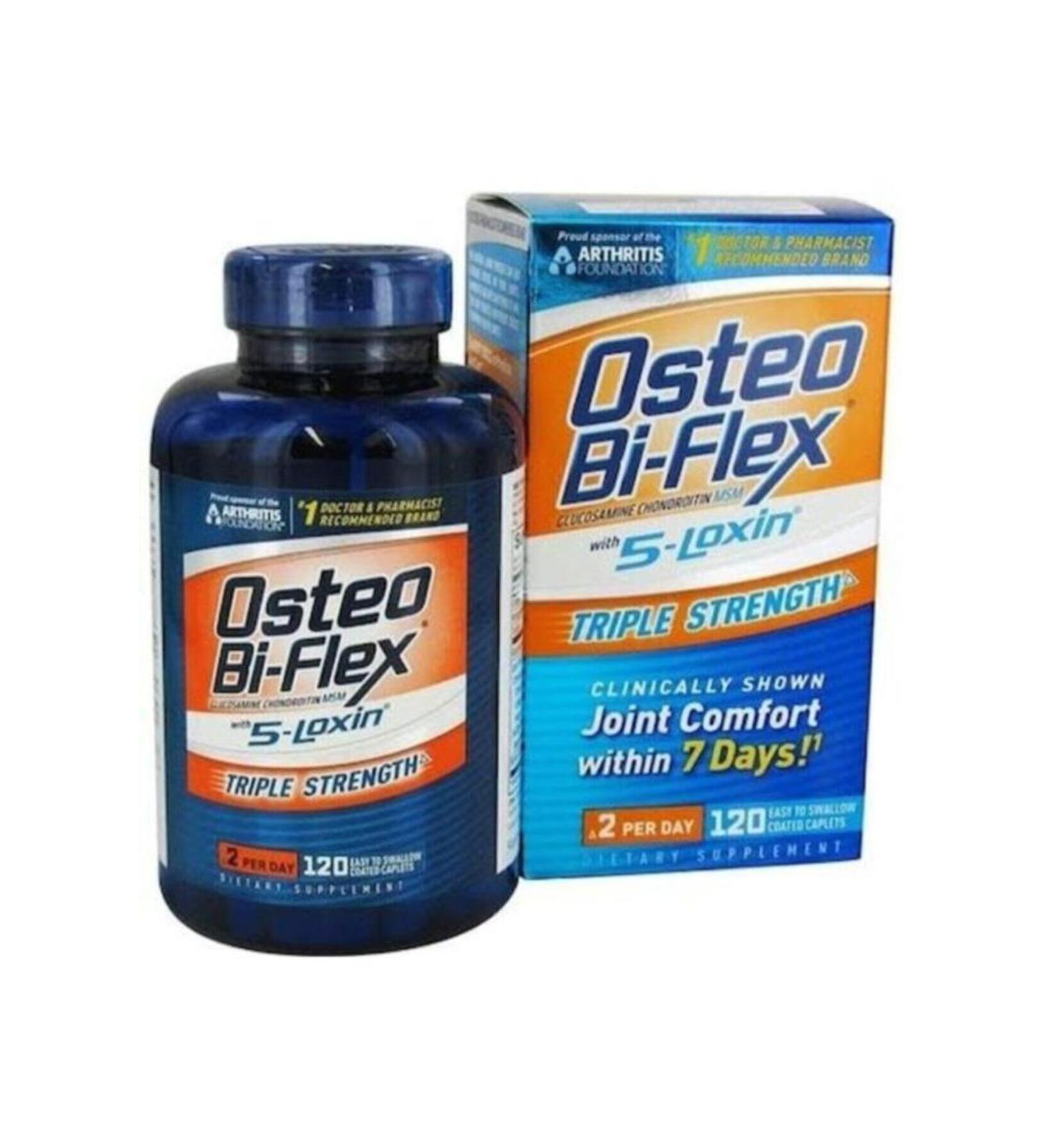 Solgar Osteo Bi-flex 5-loxin Adv 120 Tablets - Buy Online on GoSupps.com