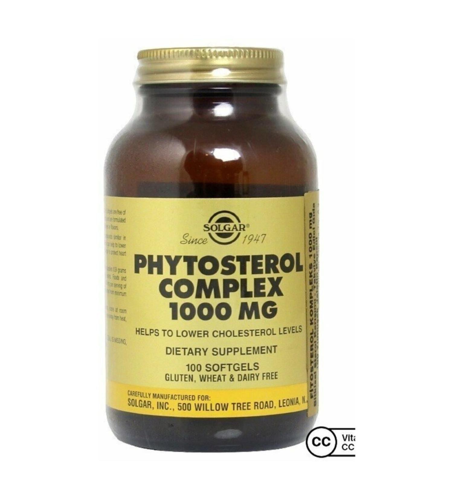 Solgar Phytosterol Complex 1000 Mg 100 Capsules