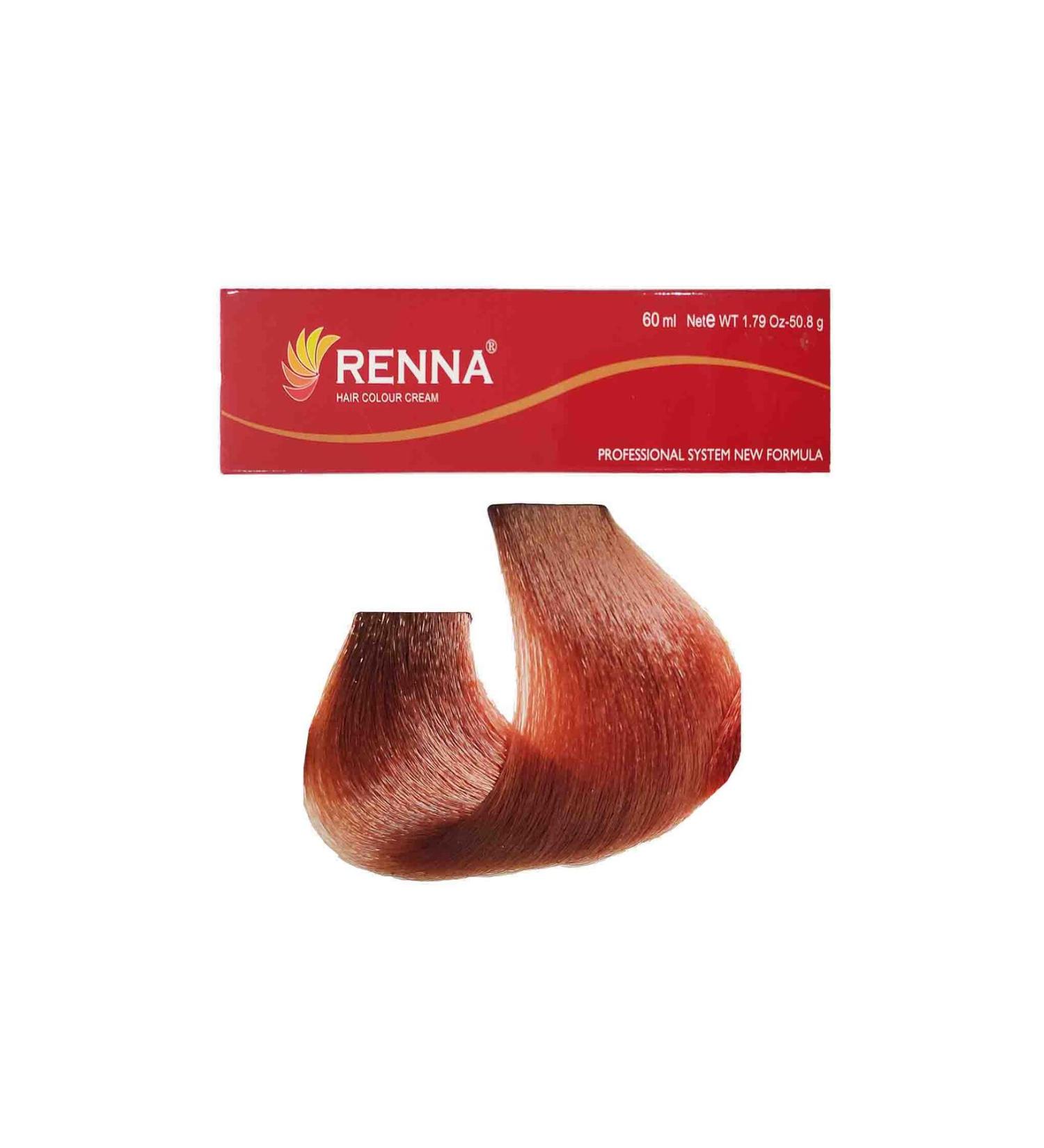 Renna Hair Dye Tube 60 ml - 7-4 Medium Blonde Copper