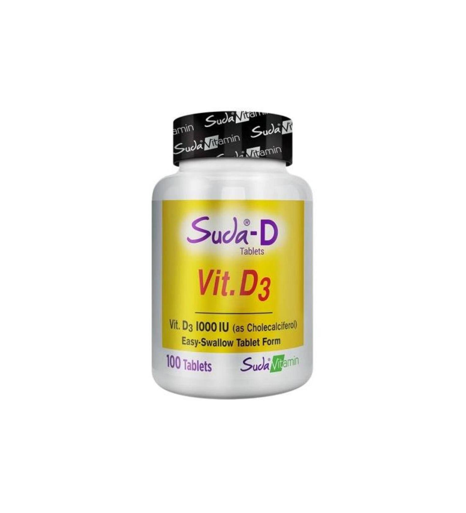 Vitamin D3 Food Supplement in Water 100 Tablets
