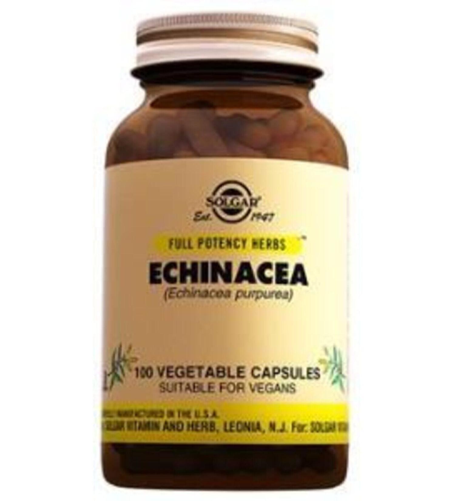 Solgar Echinacea 520 Mg 100 Capsules