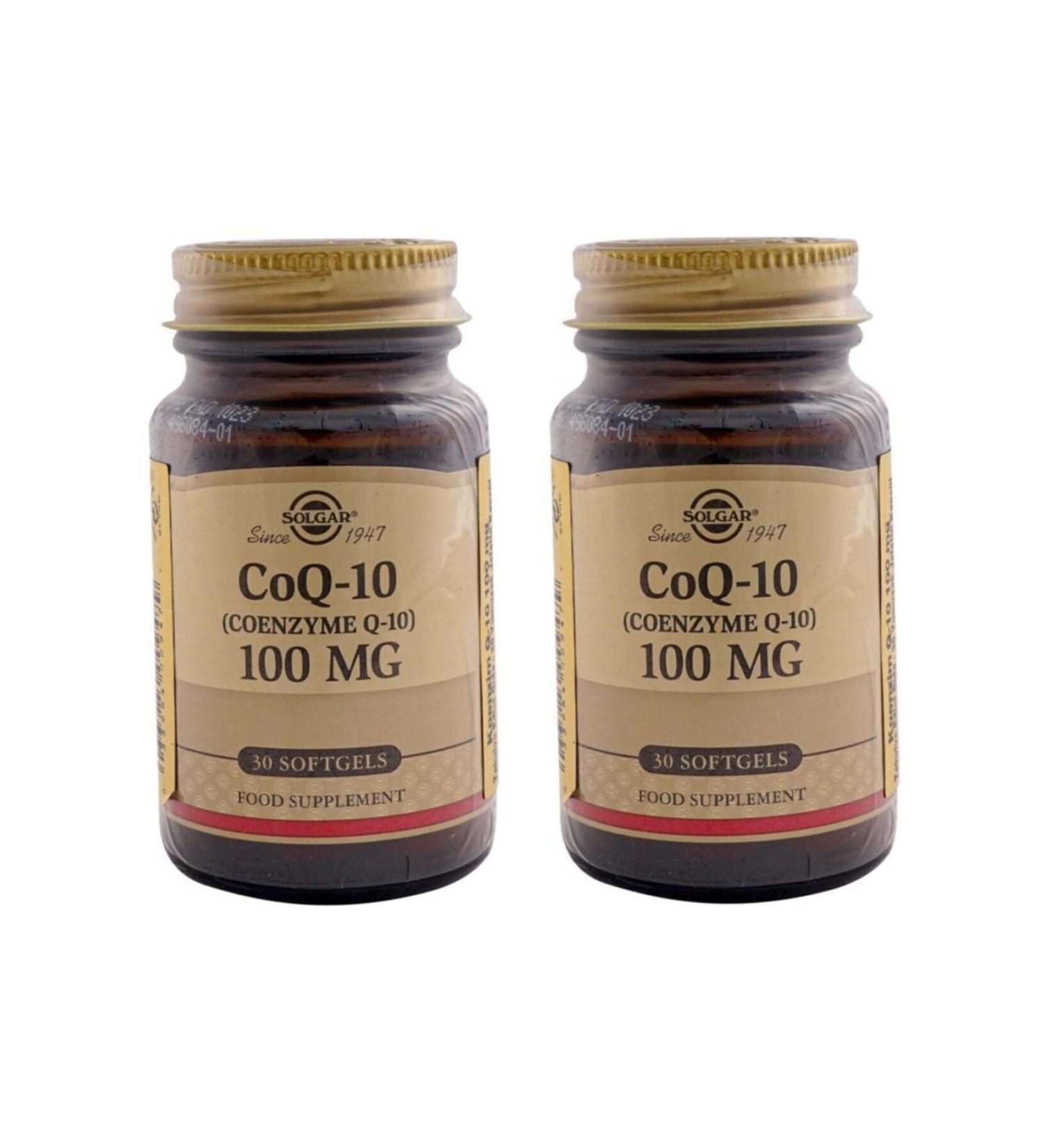 Solgar Coenzyme Q-10 100 Mg 30 Softgel 2 Pieces