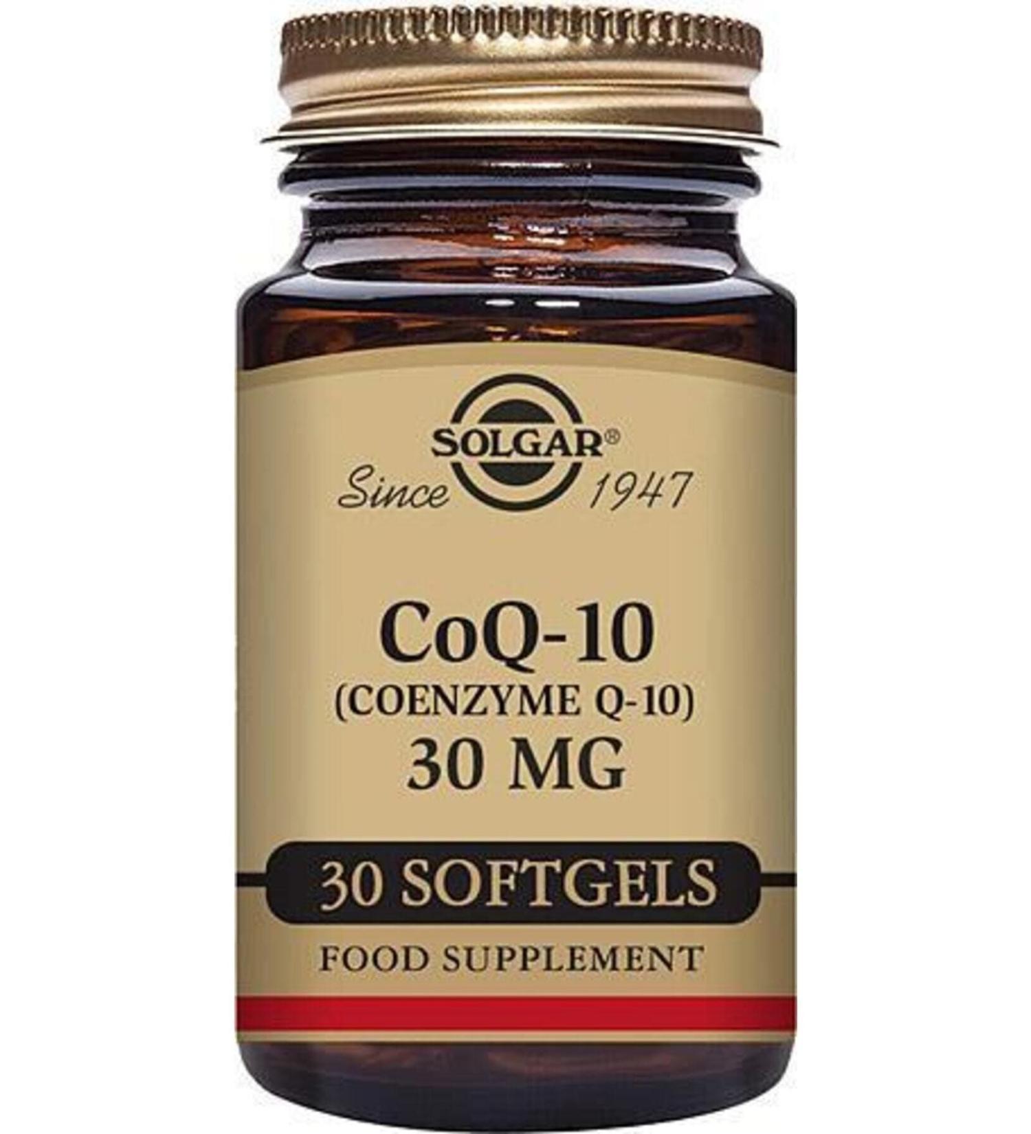 Solgar Coenzyme Q-10 30 Mg 30 Capsules