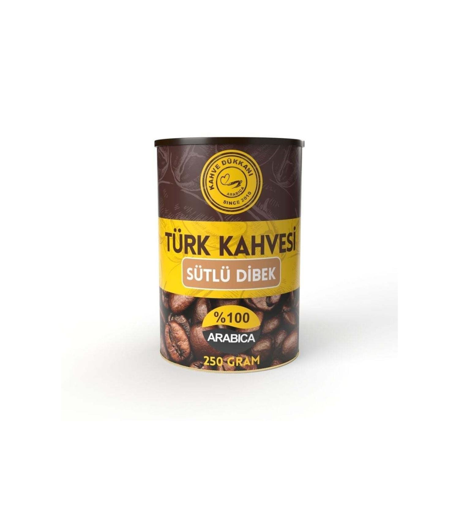 Coffee Shop Milky Dibek Turkish Coffee Box 250gr
