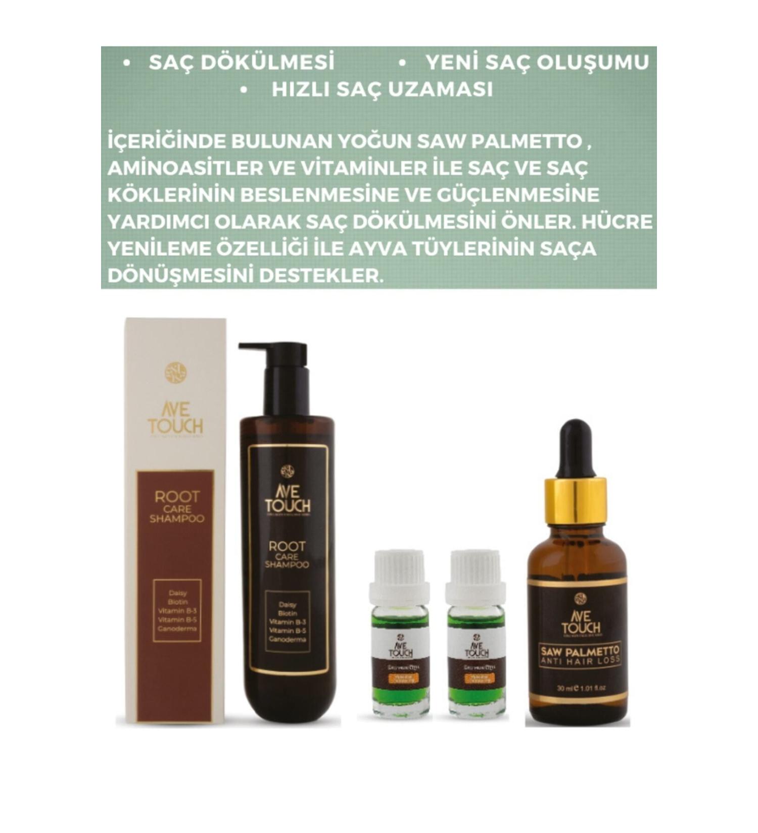 AVE TOUCH Collagen Hair Thickening and Anti-Loss Effective Care Set