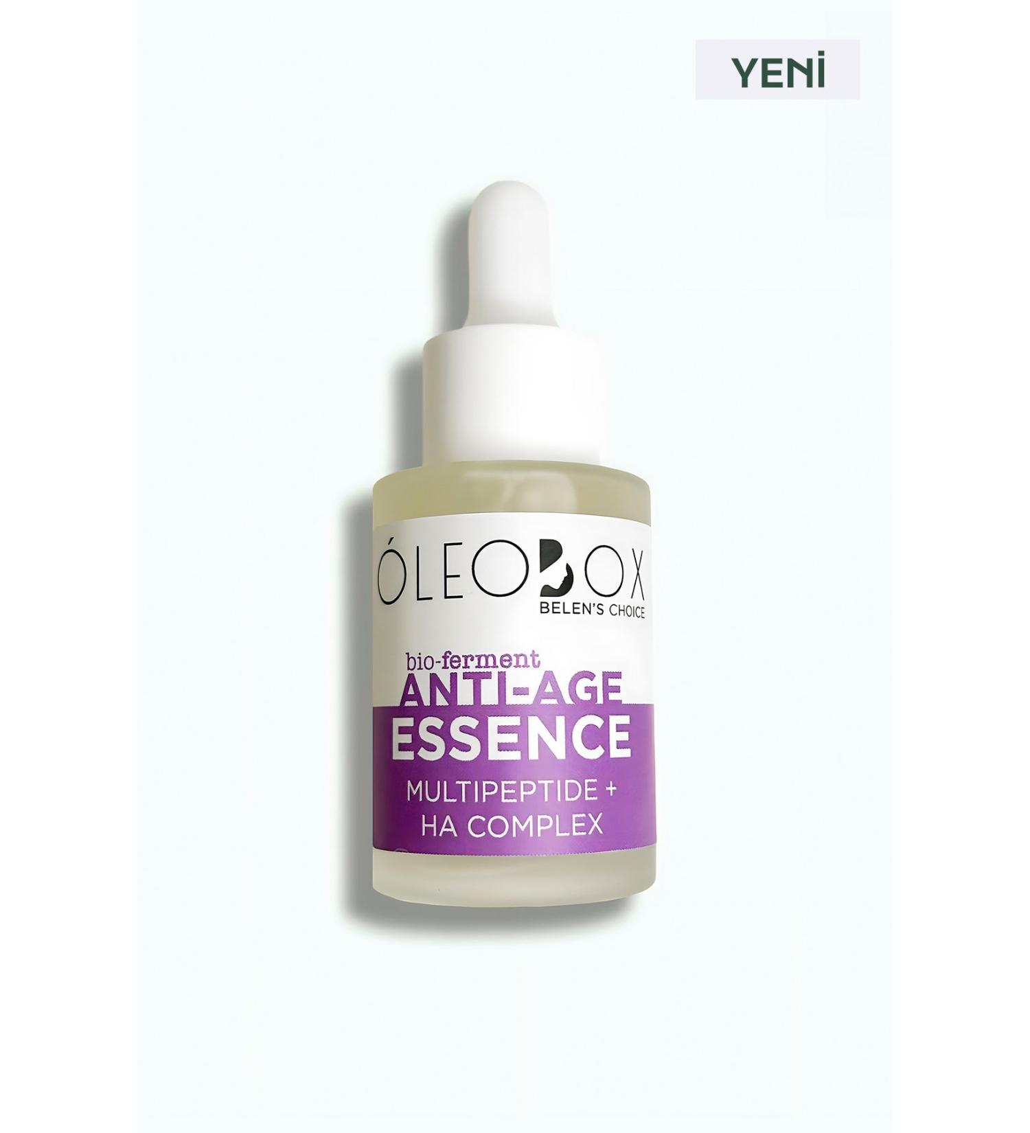 Oleobox Bio-Ferment Anti-Age Essence (Multipeptide + HA Complex) -30 ML - Buy Online on GoSupps.com
