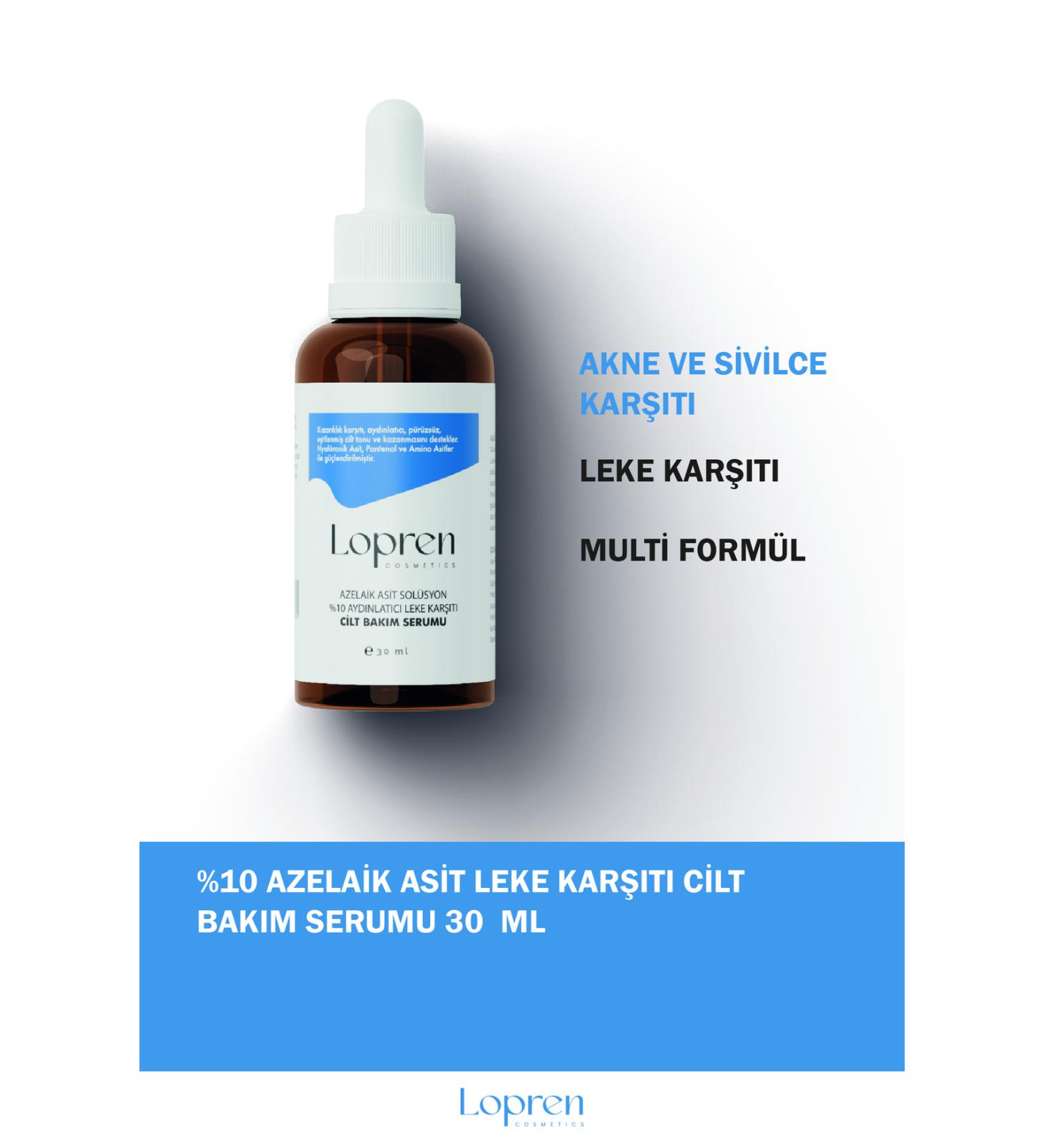 Lopren Azelaic Acid Anti-Blemish Skin Care Serum 30 ml - Buy Online on GoSupps.com