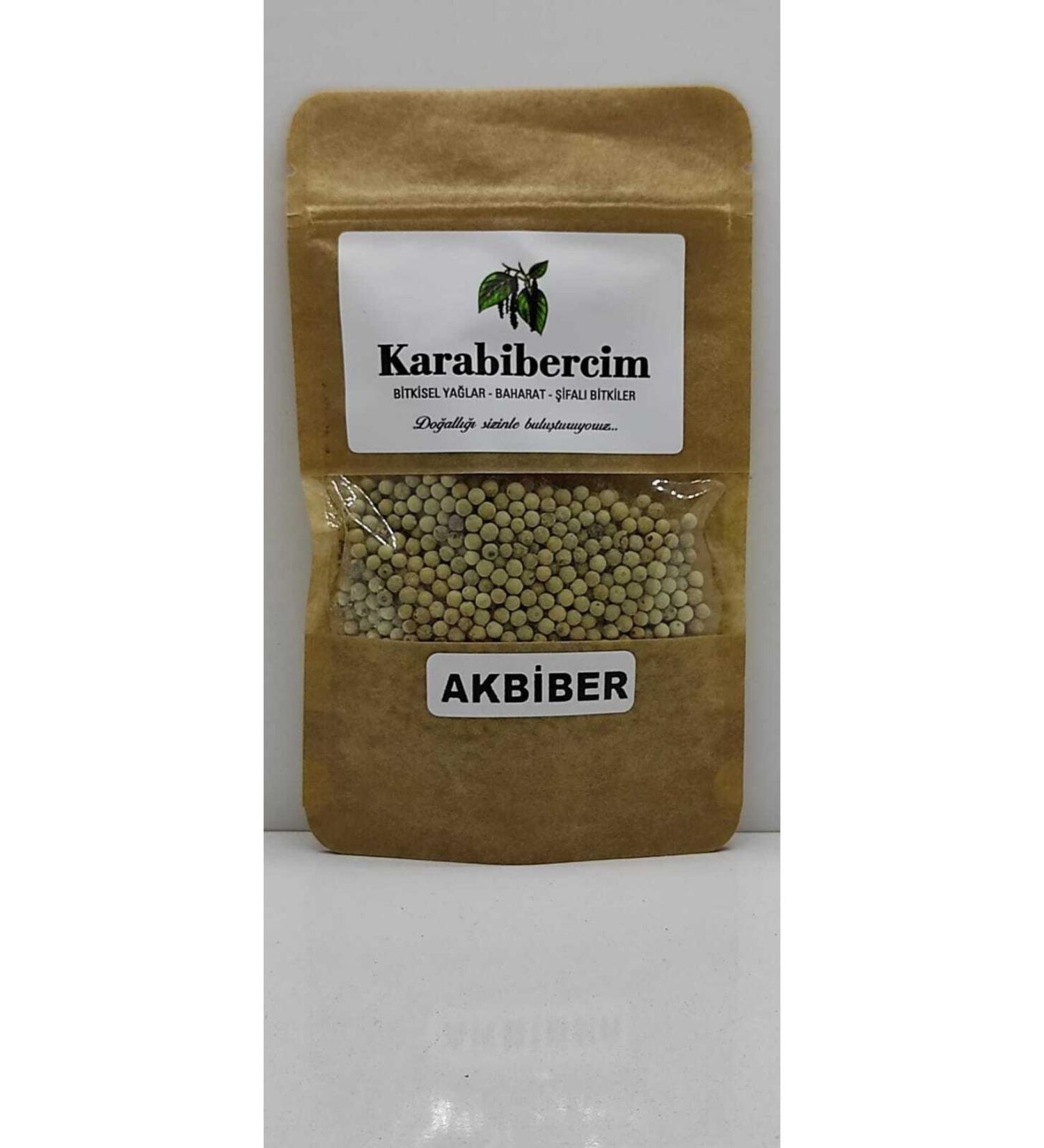 My Black Pepper Spice Shop Bahri Black Pepper (White Pepper Grain) 500 gr