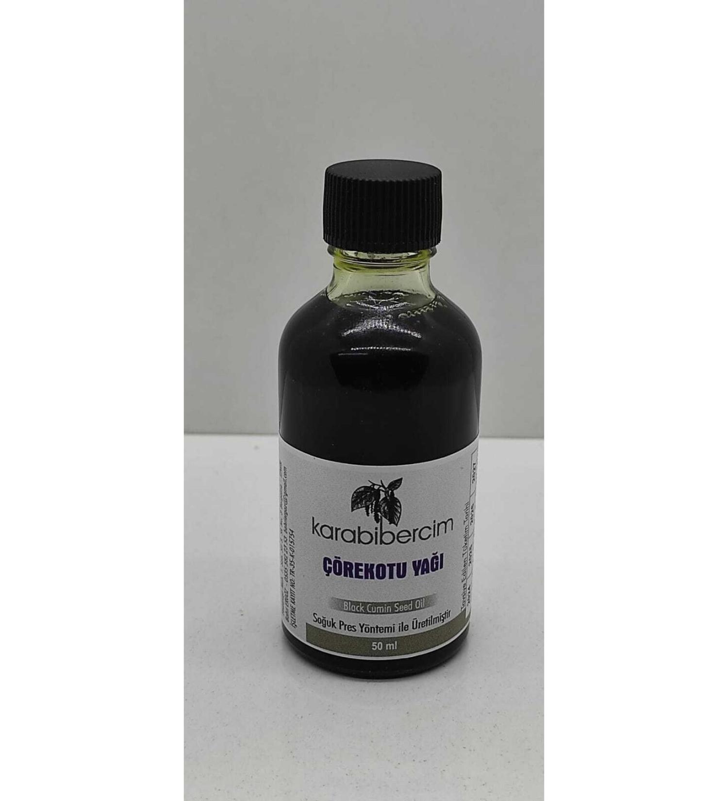 bibercim spice shop bahri Cold Pressed Black Cumin Oil 50 Ml