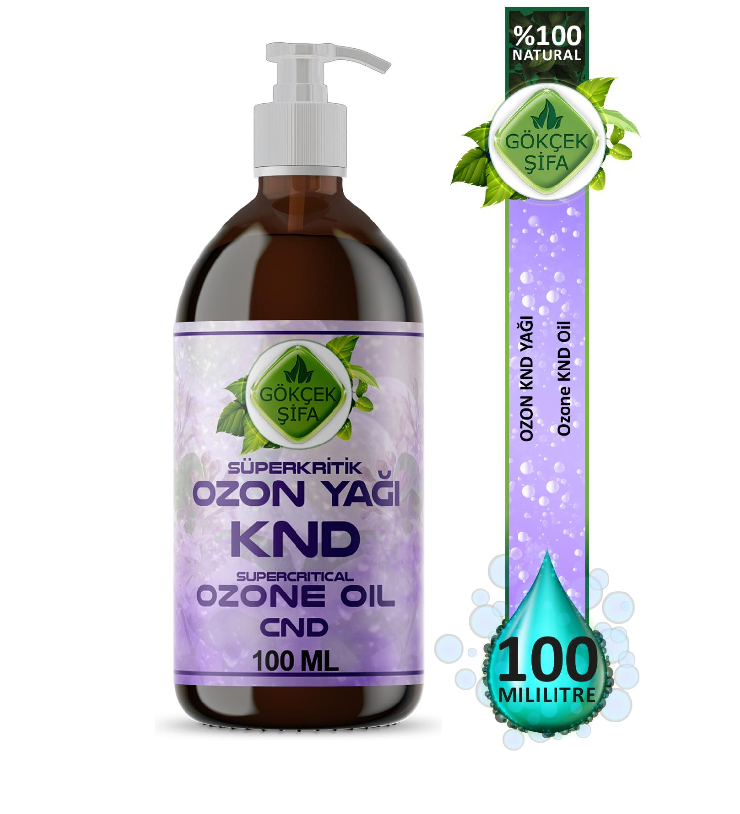 Gokcek Healing Ozone Oil Knd (OZONE OIL KND) 100 Ml. - Buy Online on GoSupps.com