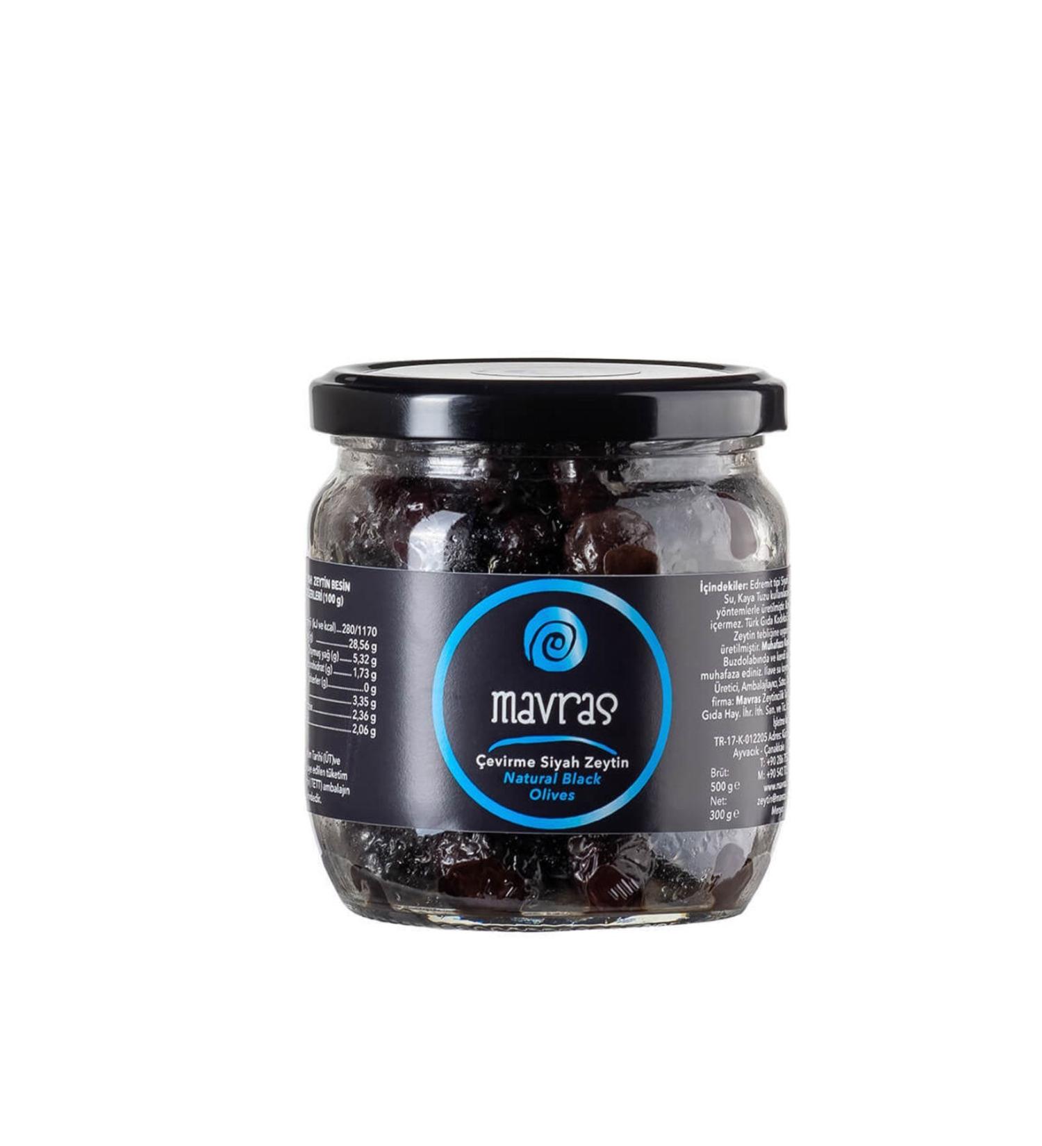 mavras Roasted Black Olives (300GR)