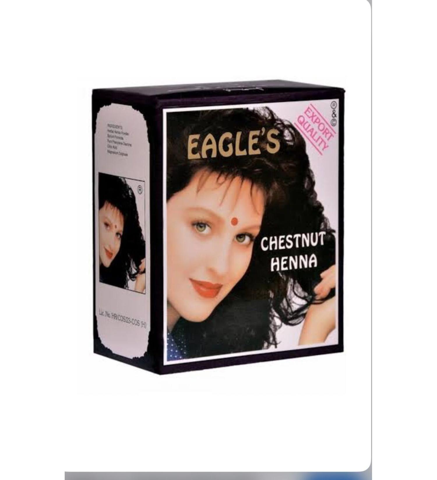 DermStore Indian henna chestnut color 1 pack of 6