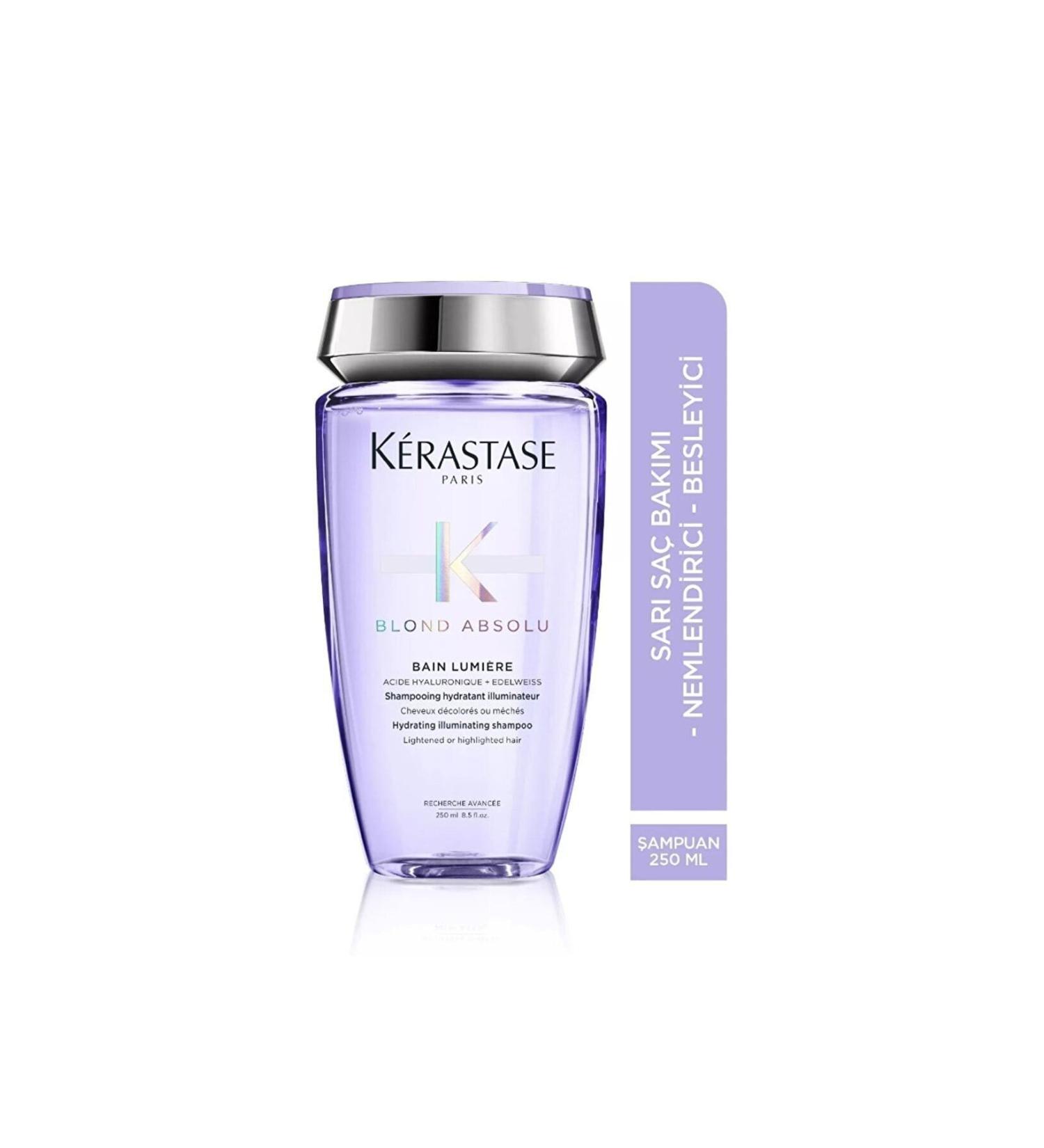 Kerastase Blond Absolu Bain Lumiere For Blonde Hair Illuminating Hydrating Shampoo 250 ml 1KER50