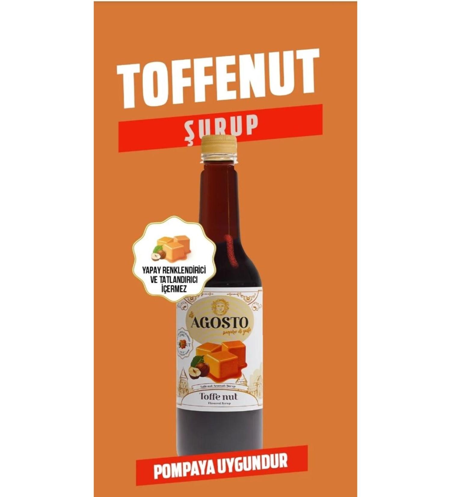 AGOSTO 750 ml Toffee Nut Flavored Syrup