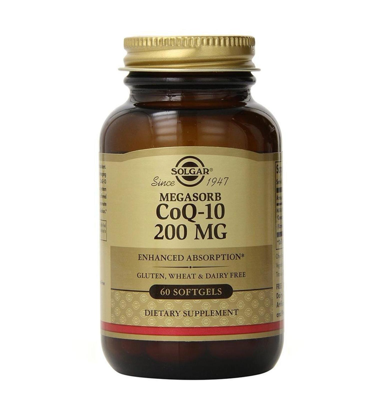 Solgar Co-Q10 (Coenzyme Q10) 200 Mg 30 Capsules
