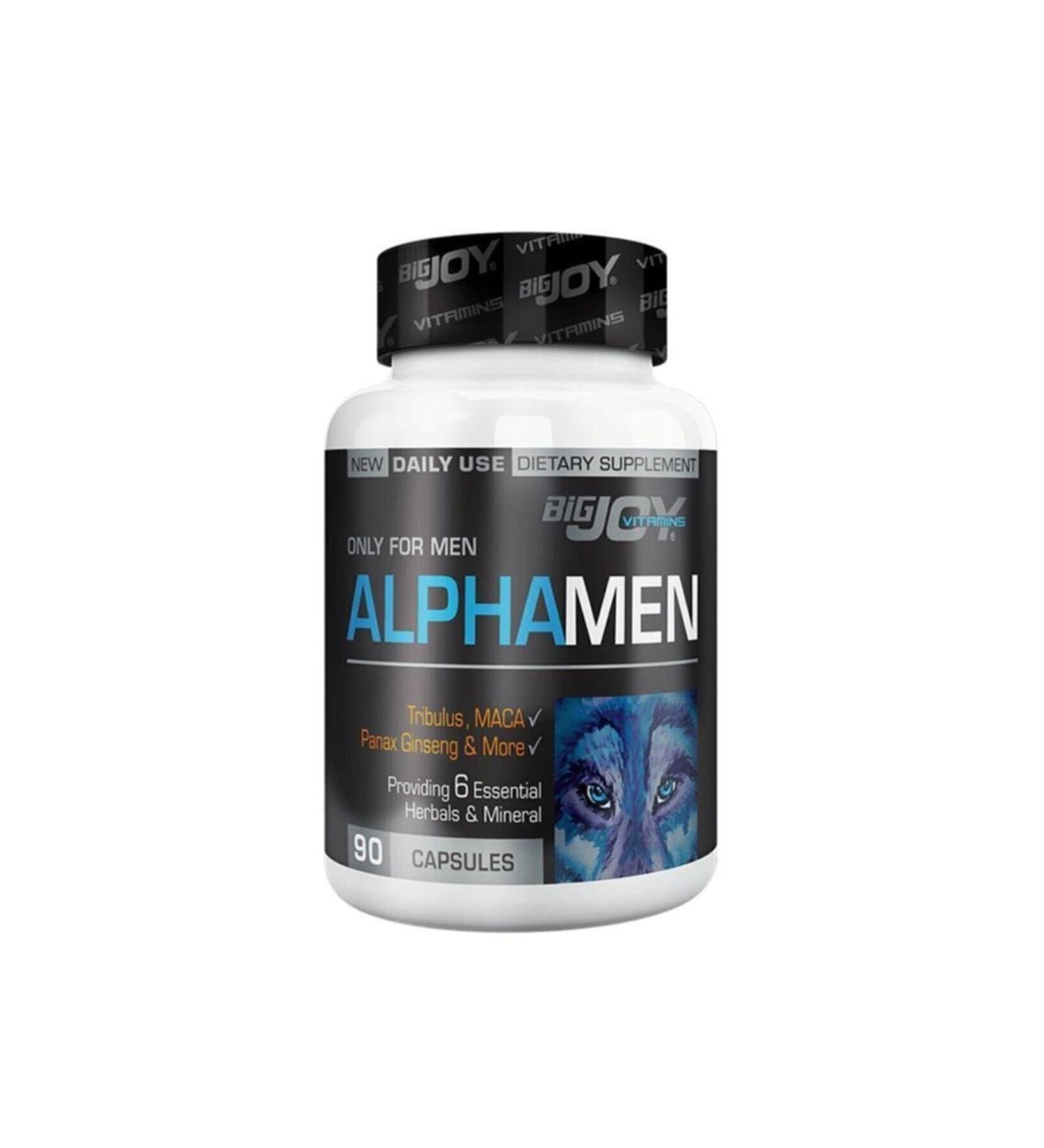Bigjoy Vitamins Bigjoy Alphamen 90 Capsules