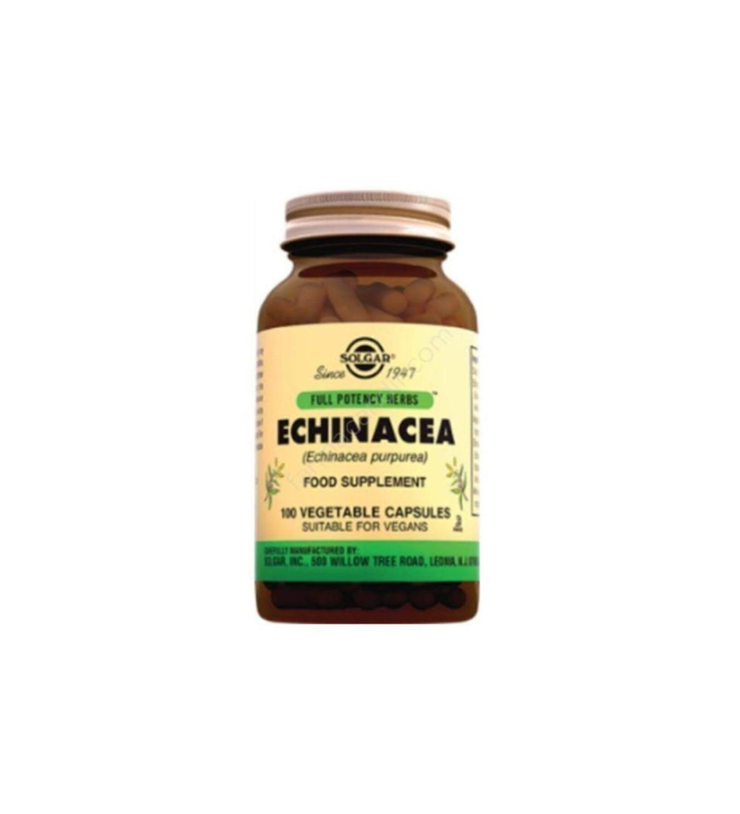 Solgar Echinacea - 100 Capsules