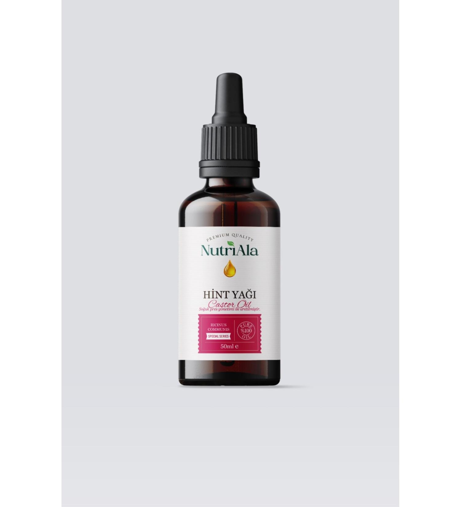NutriAla Castor Oil Cold Pressed 50 ml 0 Pure - Buy Online on GoSupps.com