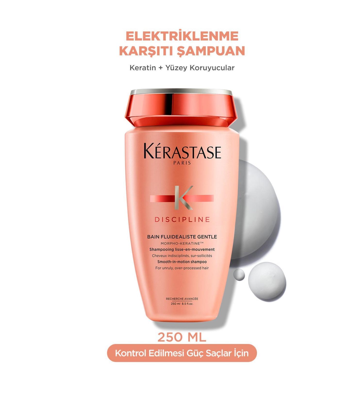 Kerastase Discipline Bain uid aliste Gentle Sulfate-Free Anti-Frizz Shampoo 250ml 1KER382