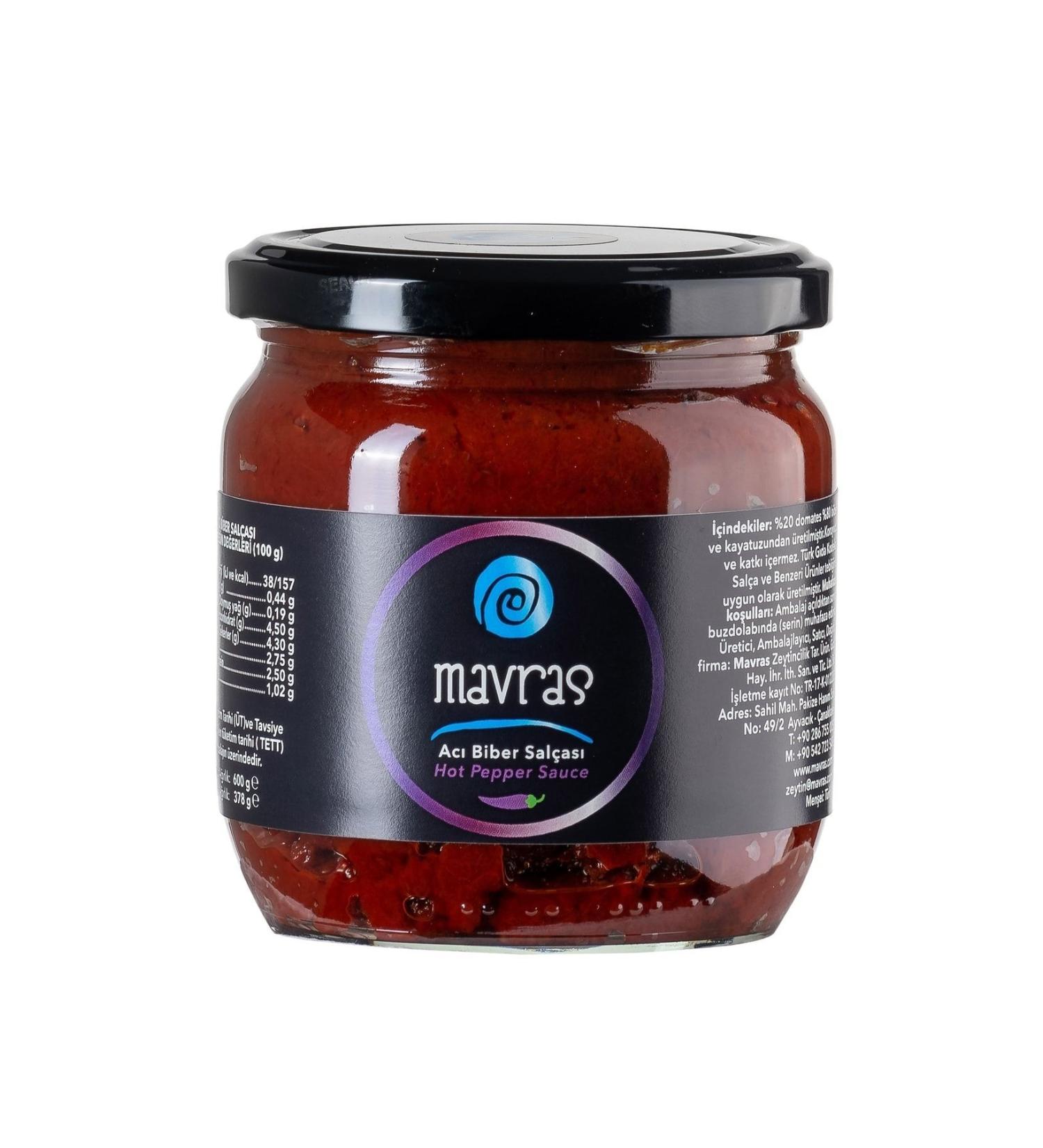 Mavras Hot Pepper Paste 378 Gr