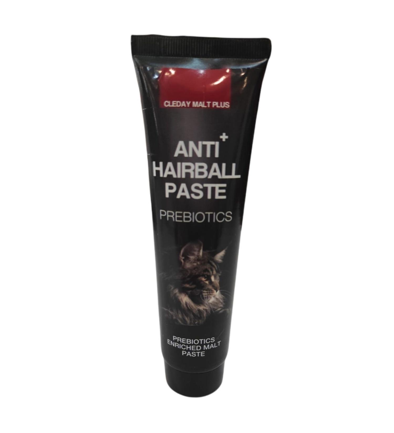 CLEDAY Anti Hairball Paste Cat & Cat Malt Paste 100gr