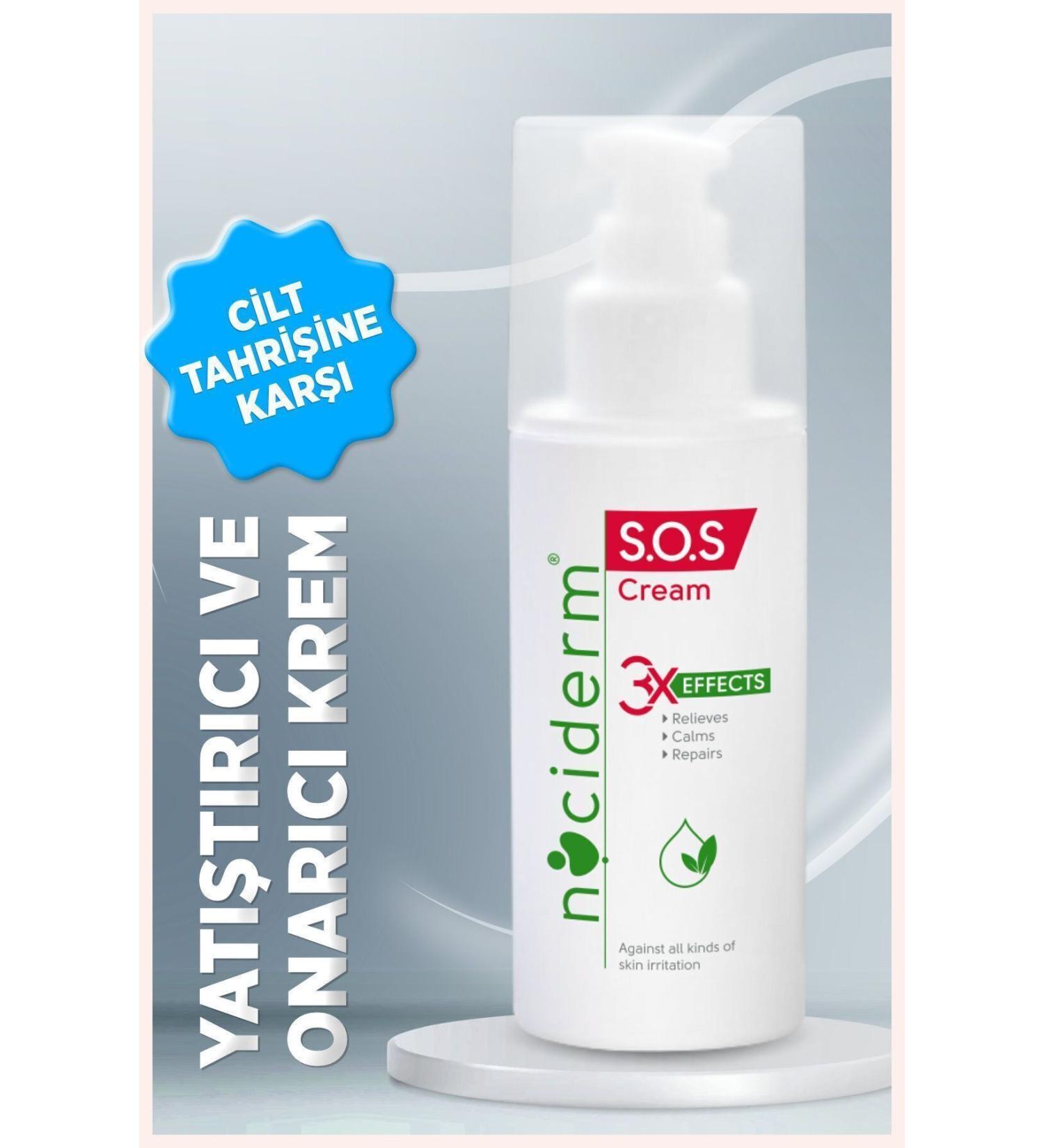 Nociderm Sos Cream 75 ml For Skin Damage and Skin Irritation