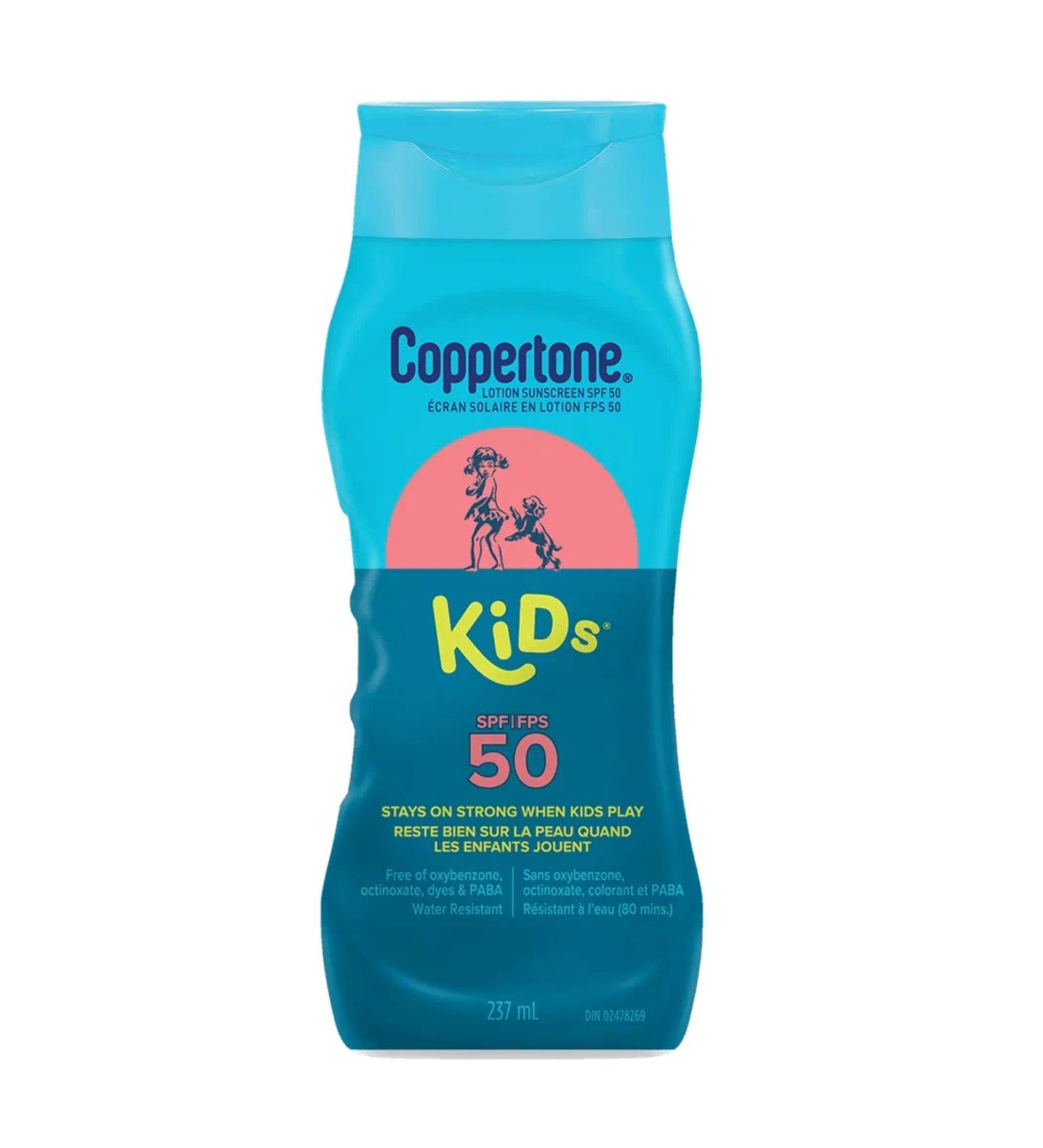 Coppertone Lotion Sunscreen 50 Spf Children's Sun Cream 237 ml