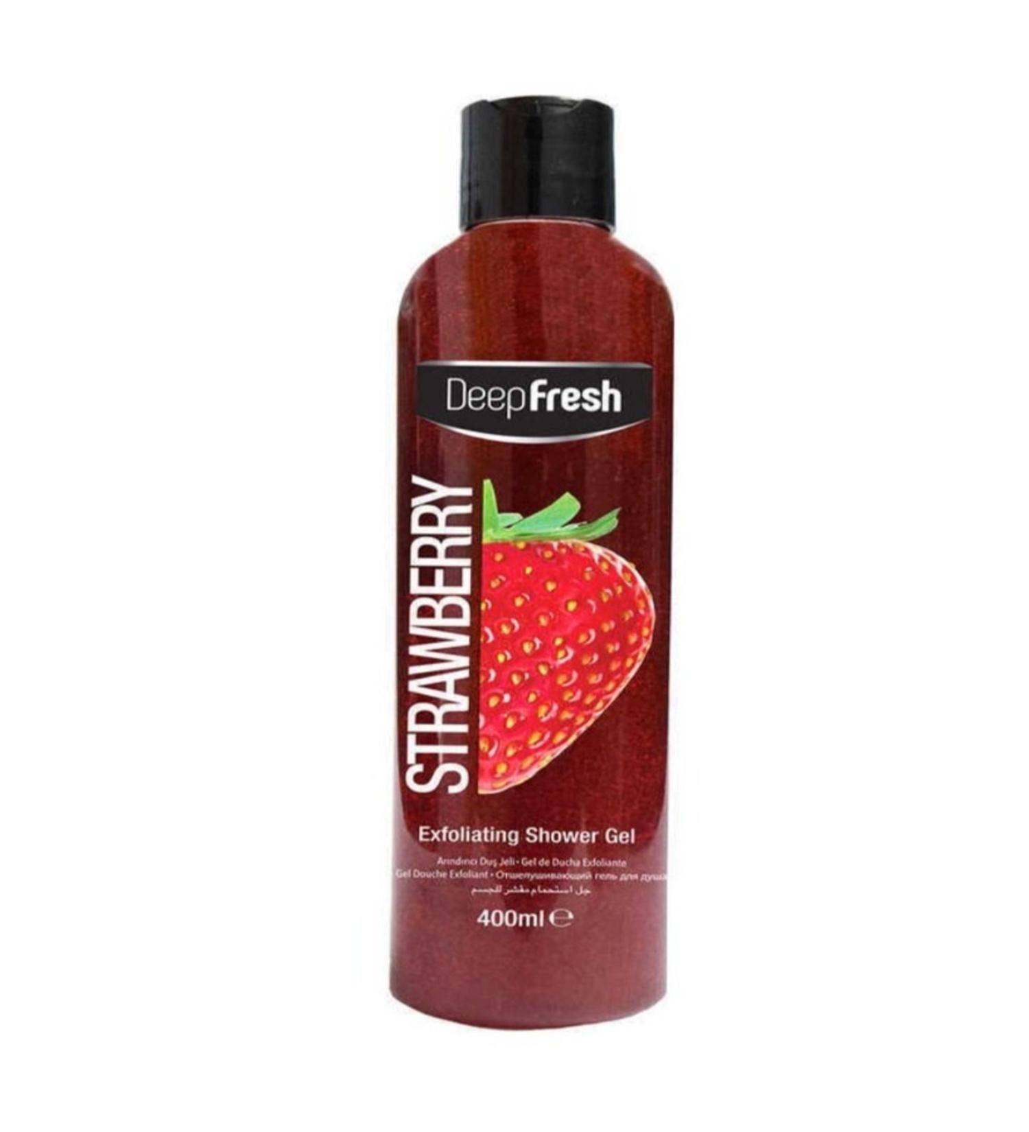 Deep Fresh SHOWER GEL STRAWBERRY 400 ml
