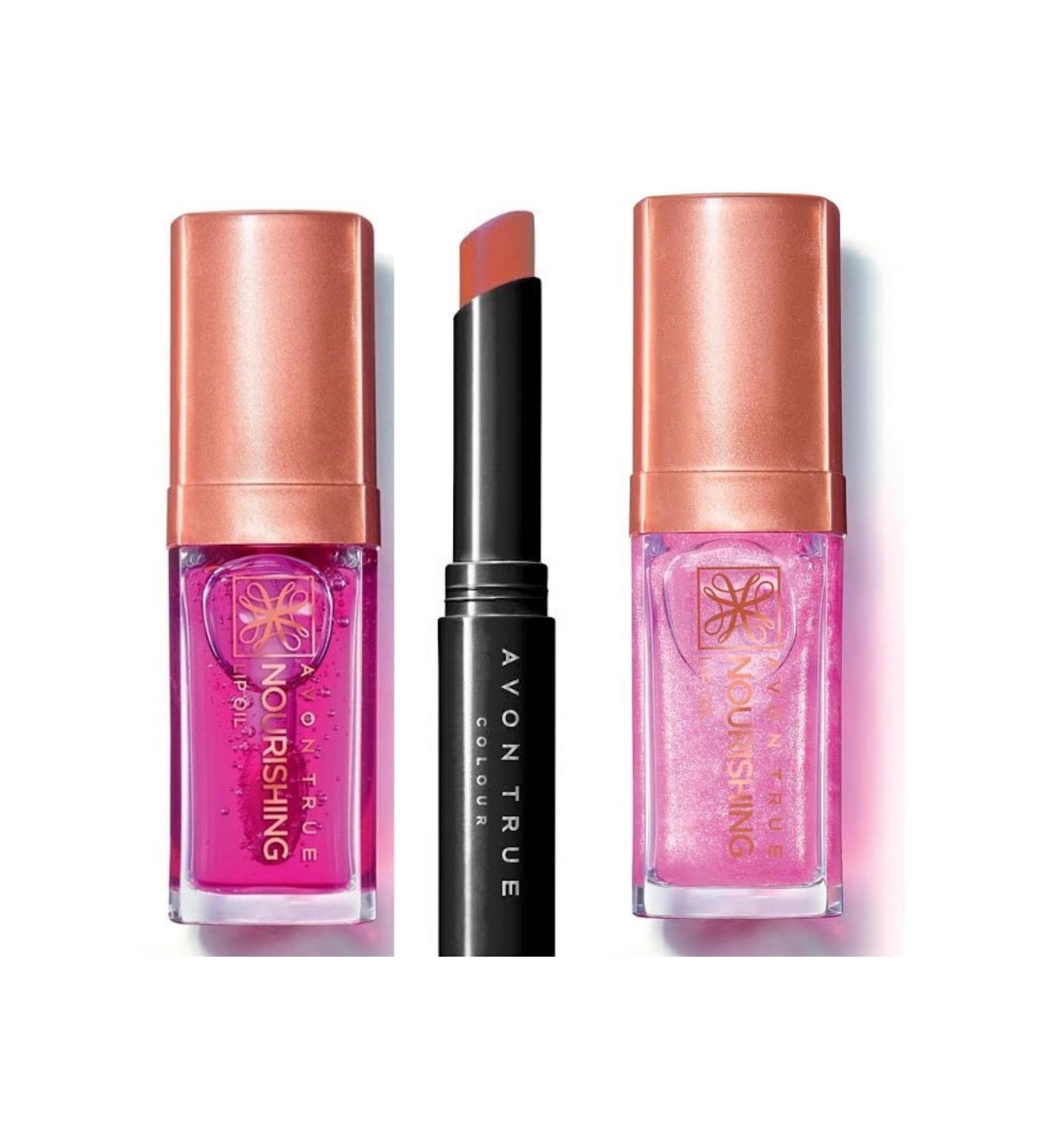 Avon True Nourishing Duo Lip Oil and True Color Ultra Beauty Lipstick Totally Twig Pack MPACK2435 - Buy Online on GoSupps.com