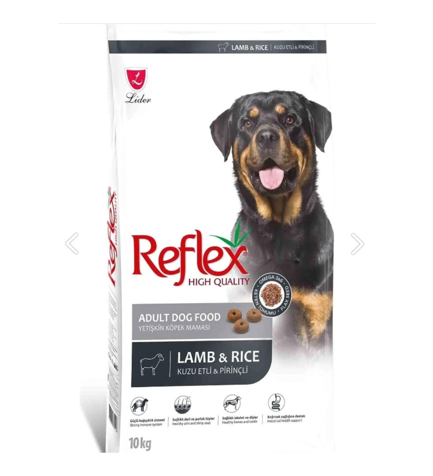 Reflex Lamb & Rice Adult Dog Food 10 Kg