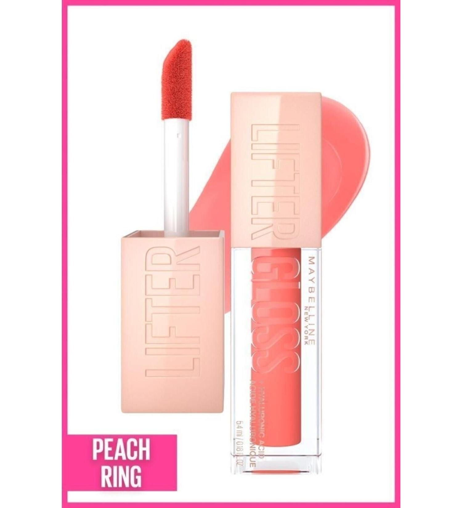 Maybelline New York Lifter Gloss Moisturizing Lip Gloss- 22 Peach Ring - Buy Online on GoSupps.com