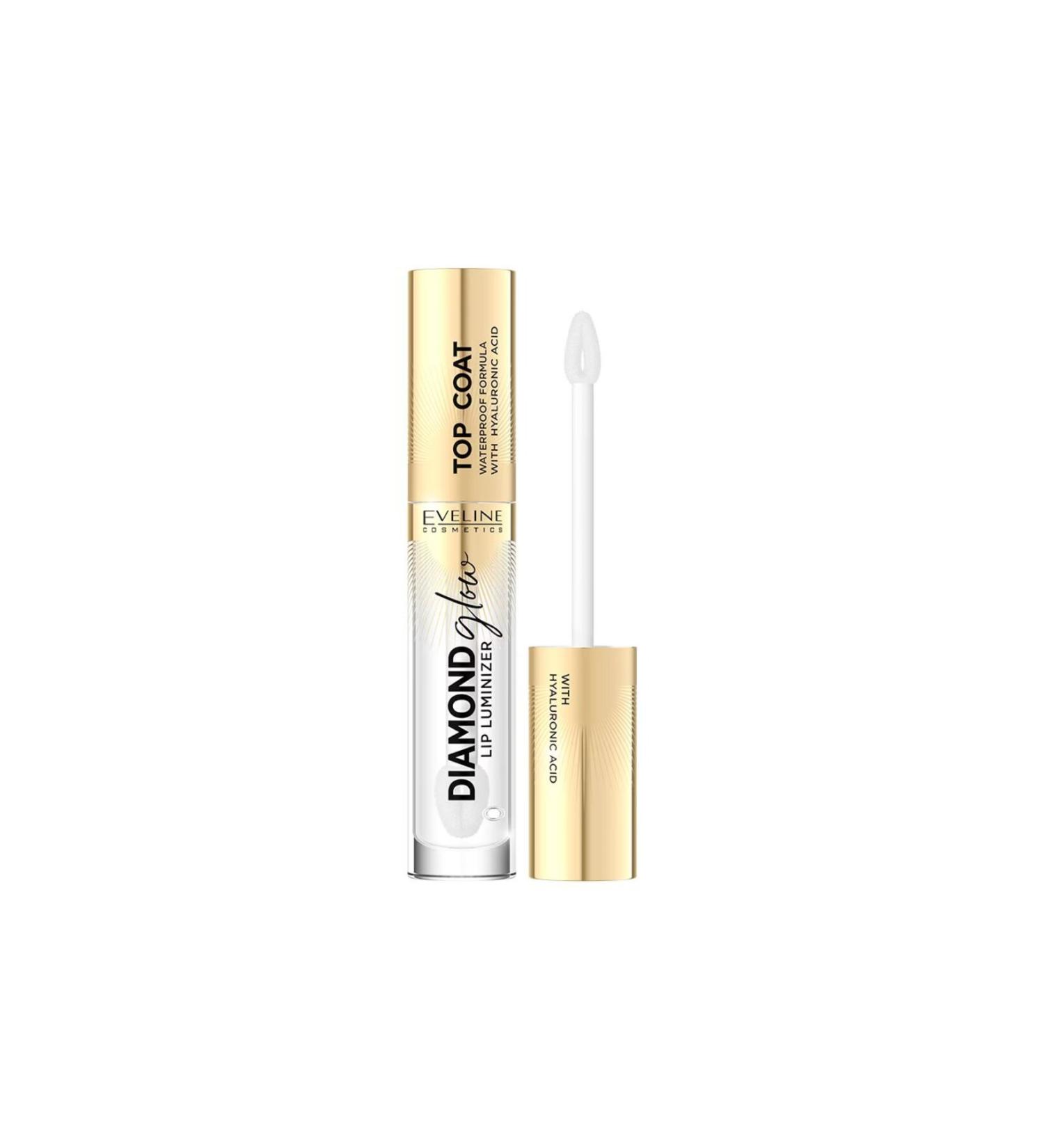 Eveline Cosmetics Lipgloss Diamond Glow Lip Luminezer Hyaluronic Acid Lip Gloss - Buy Online on GoSupps.com