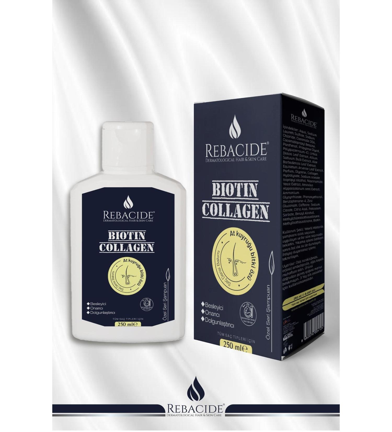 Rebacide Collagen Shampoo 250 Ml - Buy Online on GoSupps.com